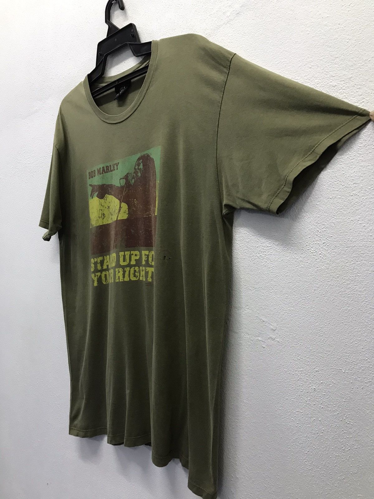 Bob Marley × Vintage × Zion Rootswear Zion Rootwear Bob Marley Stand Up For Your Rights Shirt Size US L / EU 52-54 / 3 - 5 Thumbnail