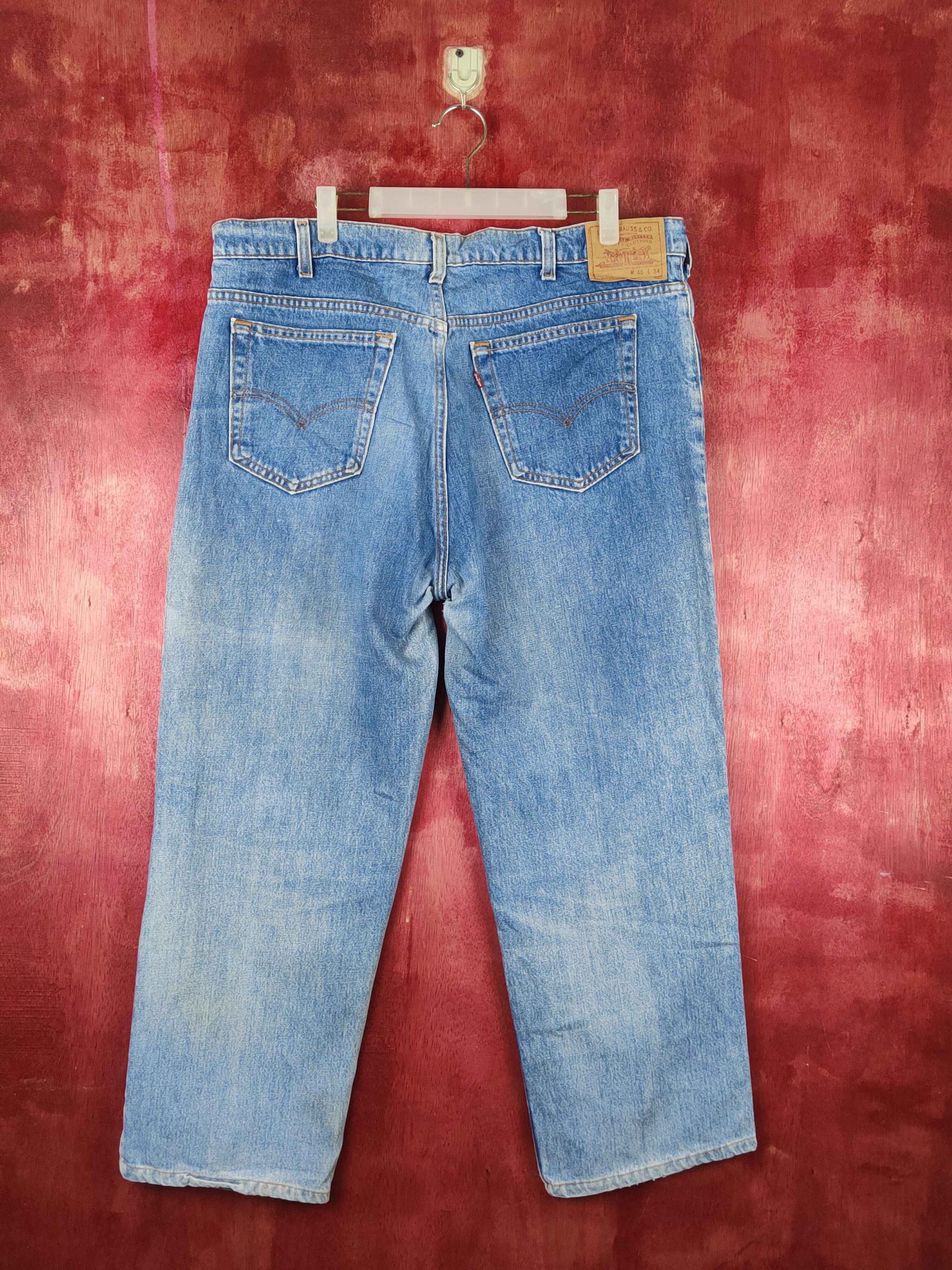 Levi's Levi's Blue Faded Distressed Ripped Jeans #S1667 Size US 39 - 8 Thumbnail