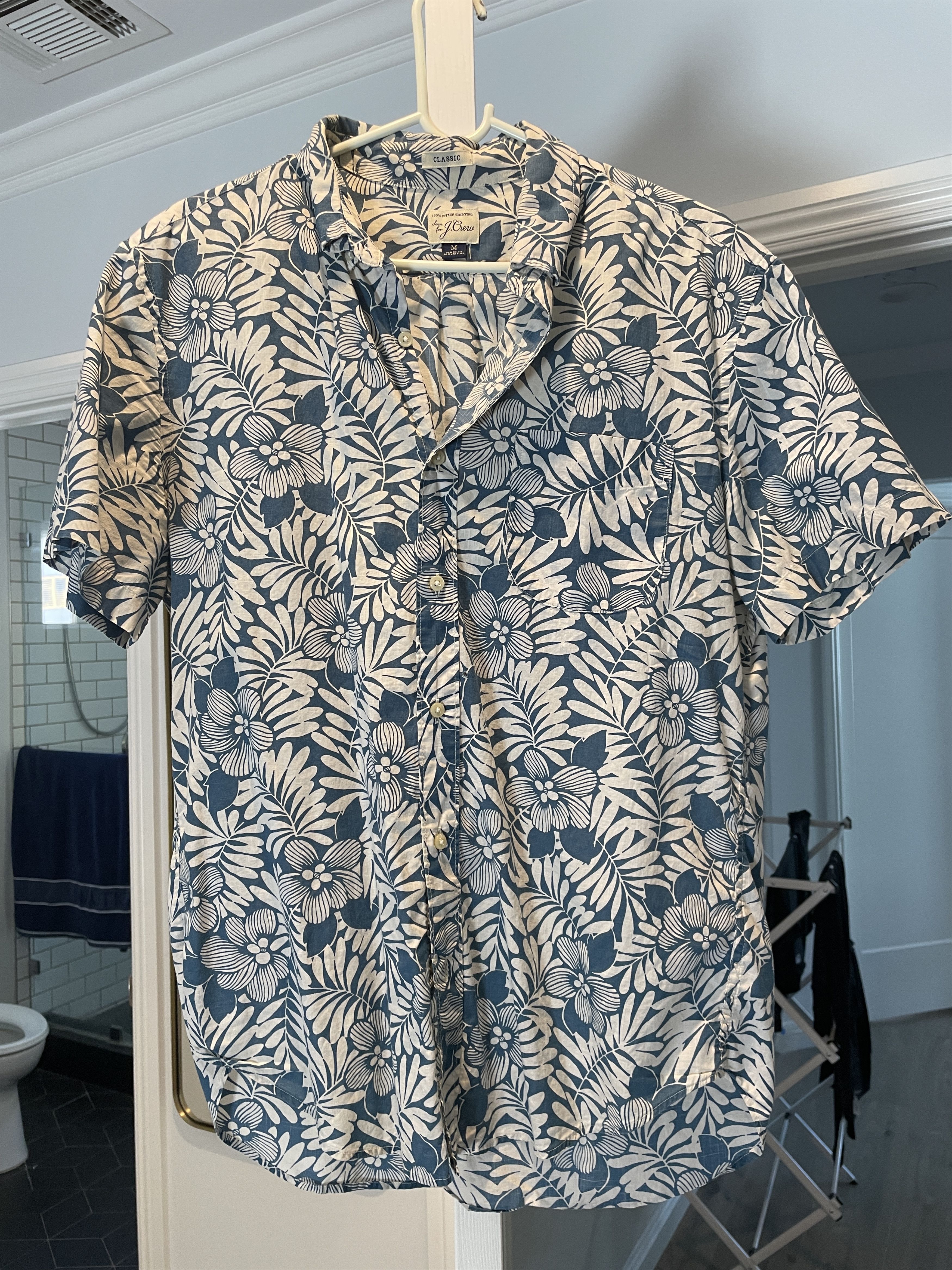 J.Crew button down floral shirt Size US M / EU 48-50 / 2 - 1 Thumbnail