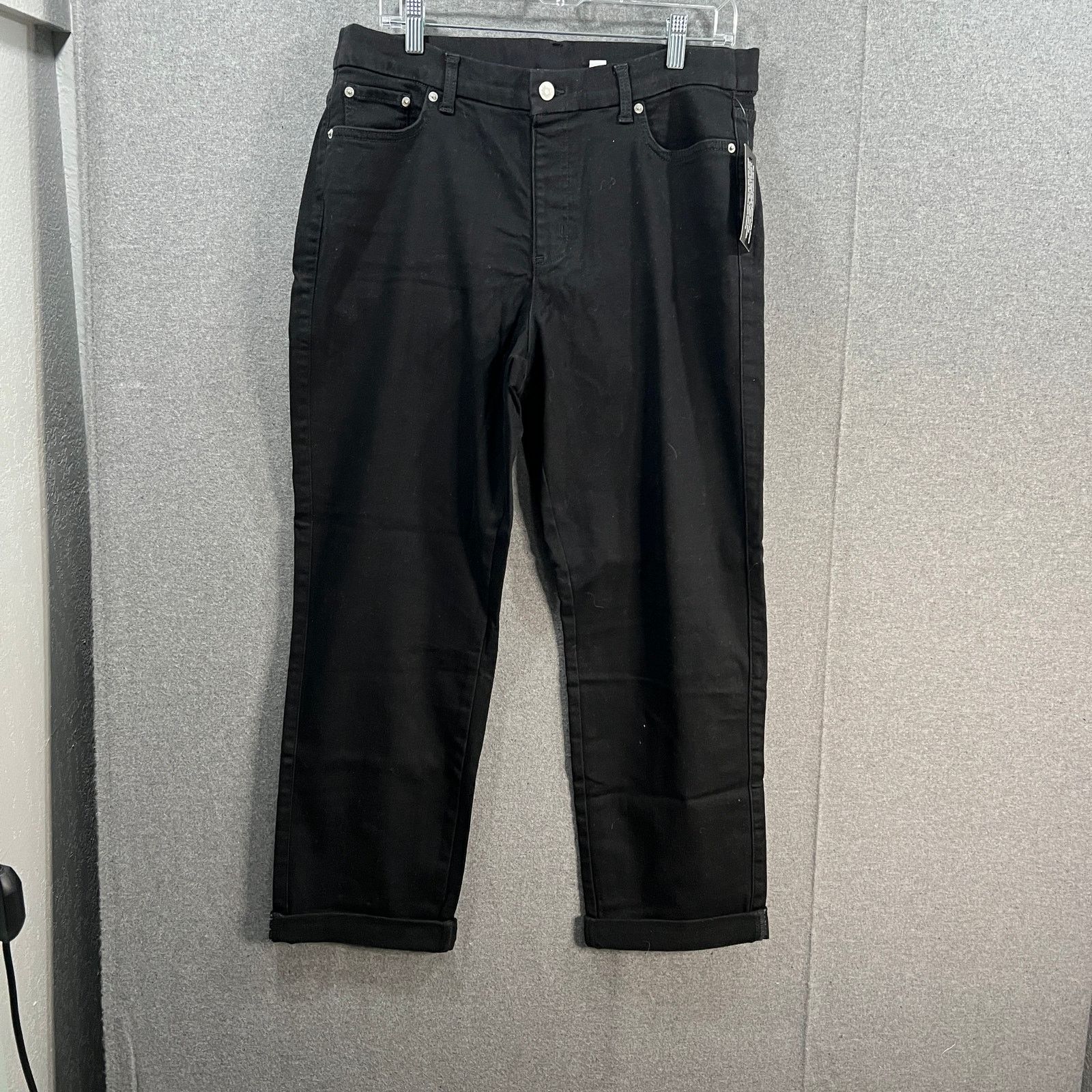 Other Denim & Co. Cozy Touch Denim Regular Girlfriend Jean Size 36" / US 14 / IT 50 - 1 Thumbnail