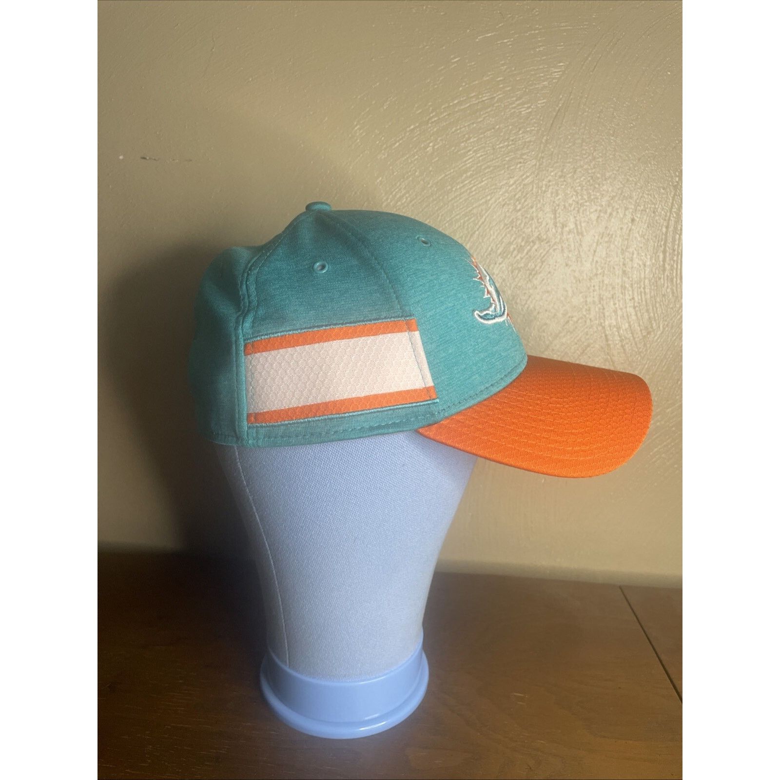 New Era Miami Dolphins New Era 39thirty Flex Fitted Hat Cap M/L Size US L / EU 52-54 / 3 - 3 Thumbnail