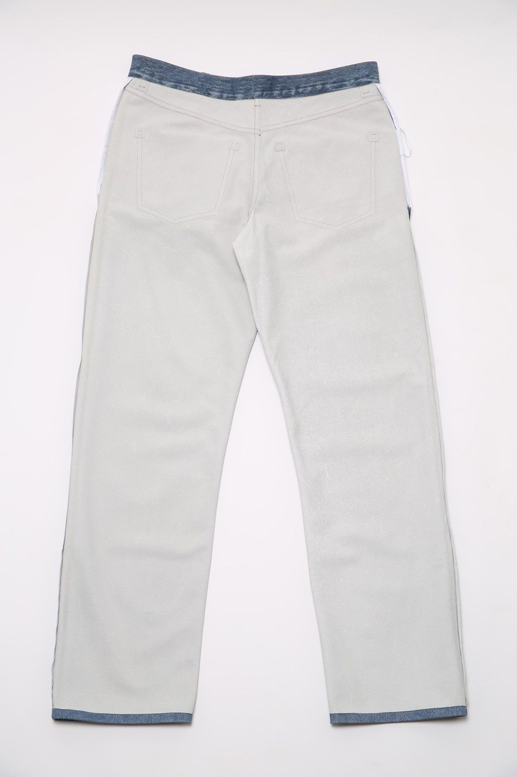 Bottega Veneta Bottega Veneta Denim-Coated Leather Pants Size US 34 / EU 50 - 11 Thumbnail