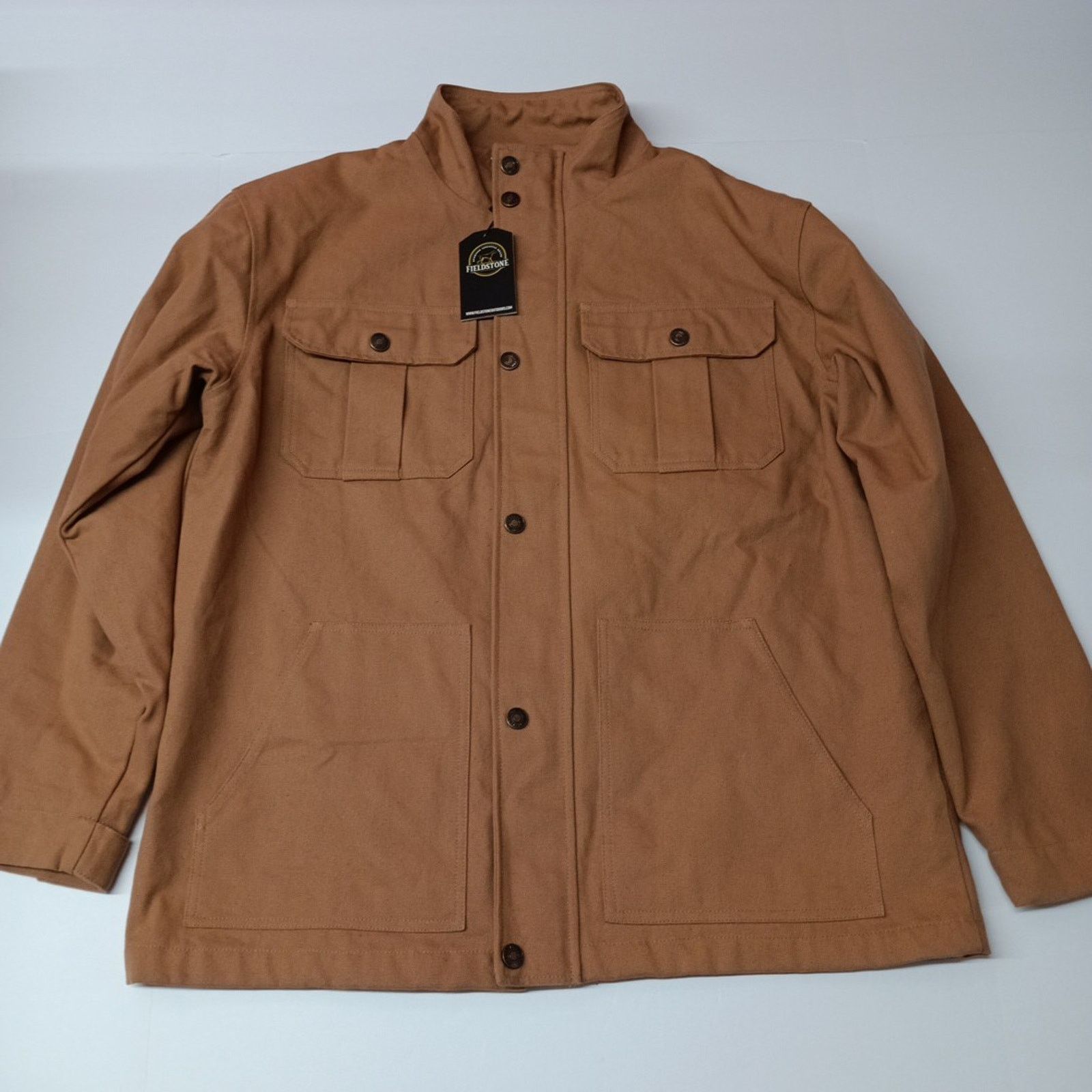 Other Fieldstone "The Roosevelt" Canvas Jacket Men’s Size XL Brown Size US XL / EU 56 / 4 - 1 Thumbnail