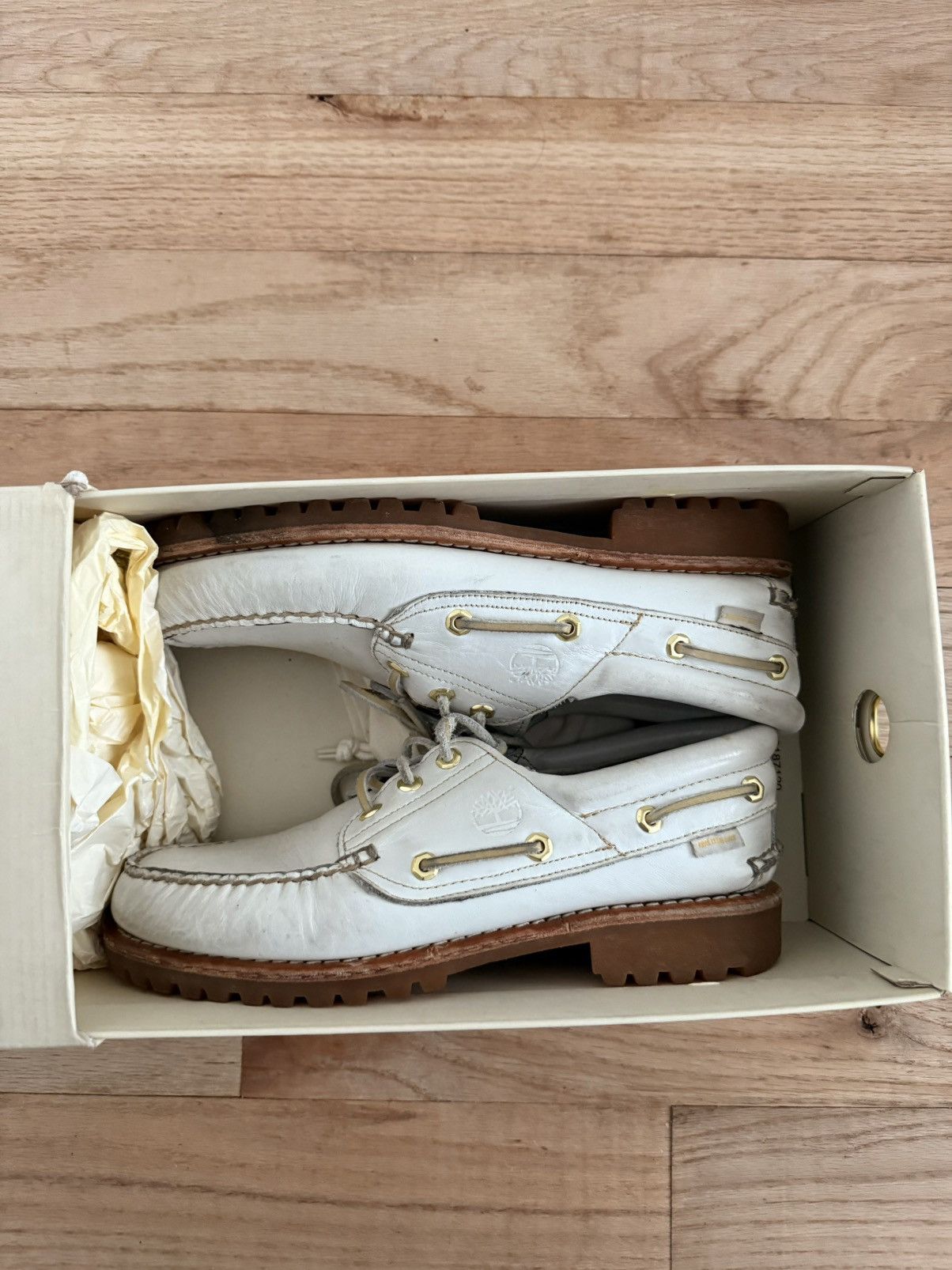 Aime Leon Dore × Timberland 3 eye lug aime leon dore Size US 8.5 / EU 41-42 - 2 Thumbnail