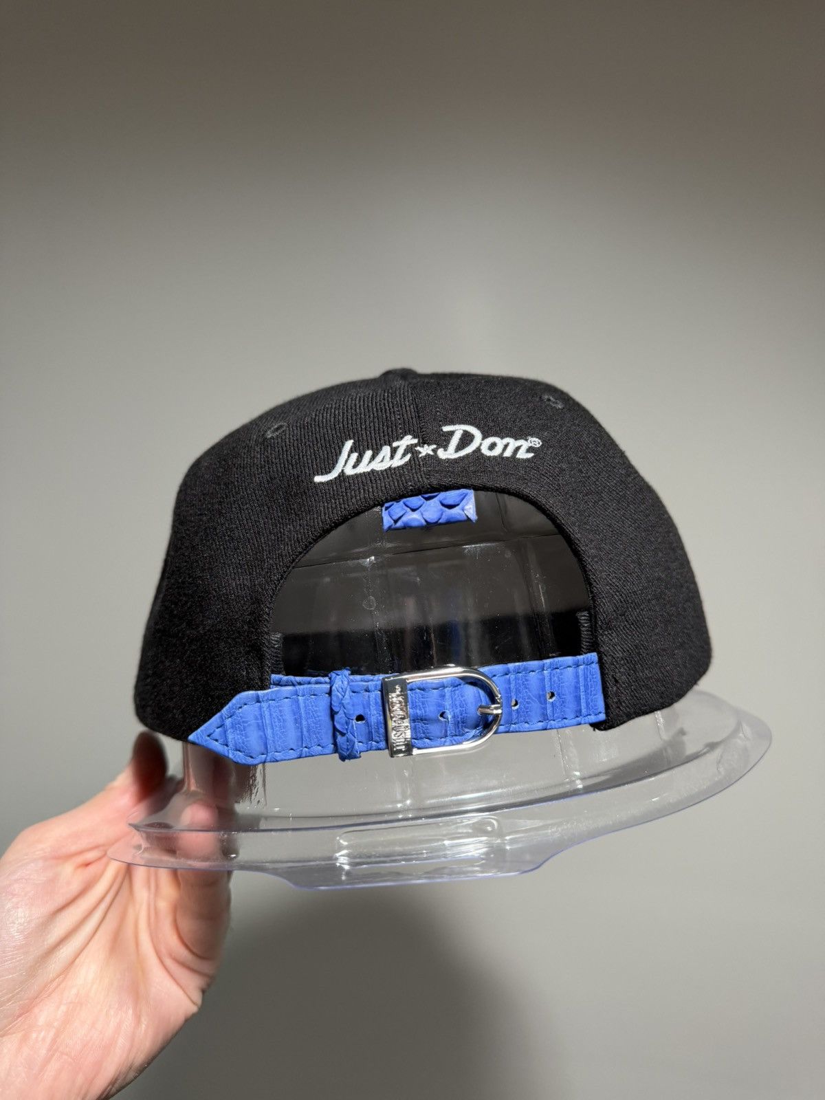Just Don Just Don x Pepsi x RSVP Gallery Blue Python Black Hat Size ONE SIZE - 9 Thumbnail