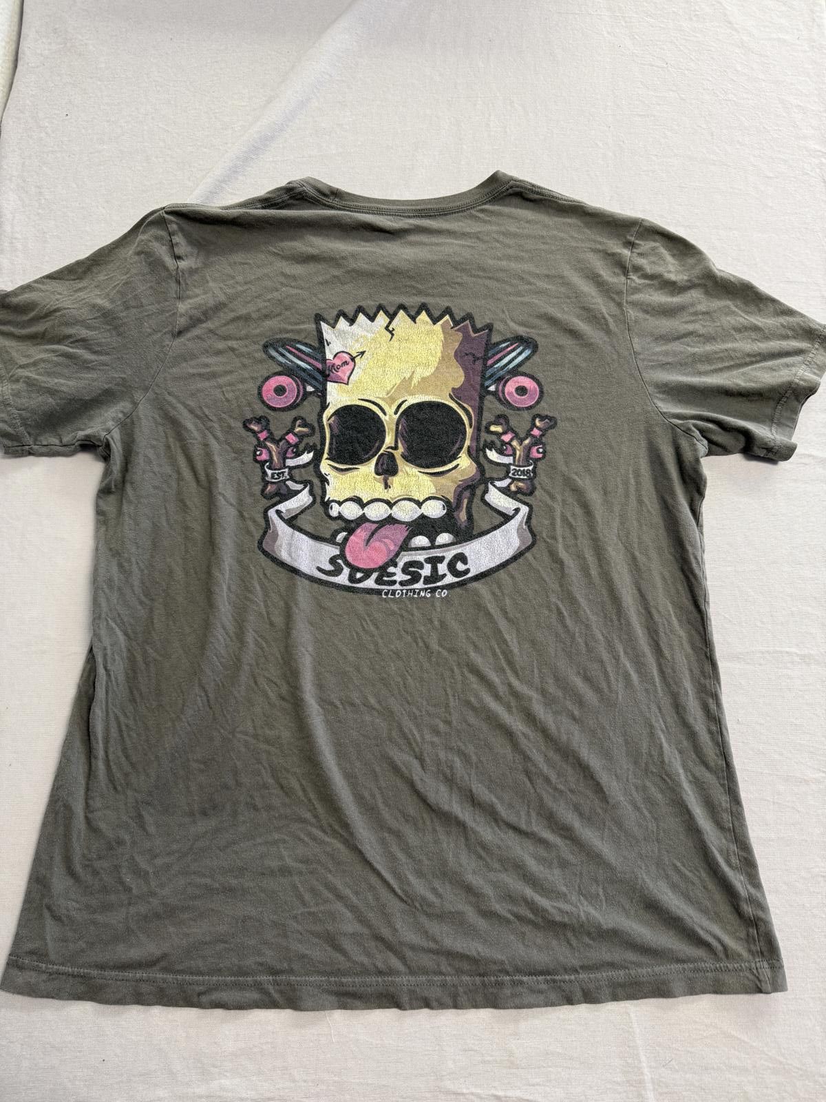 Other Bart Simpson Skull T-shirt Suesic Clothing The Simpsons -XL Size US XL / EU 56 / 4 - 1 Thumbnail