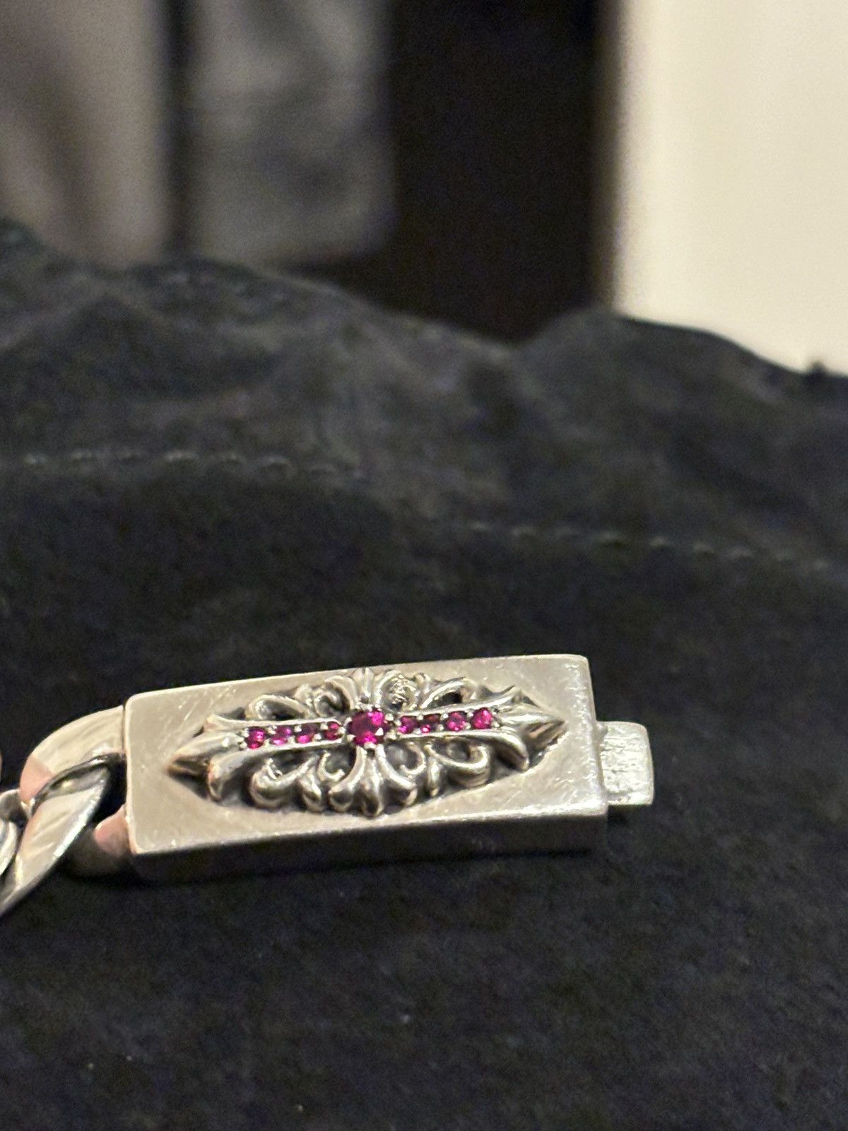 Chrome Hearts Bracelet Pink | Grailed