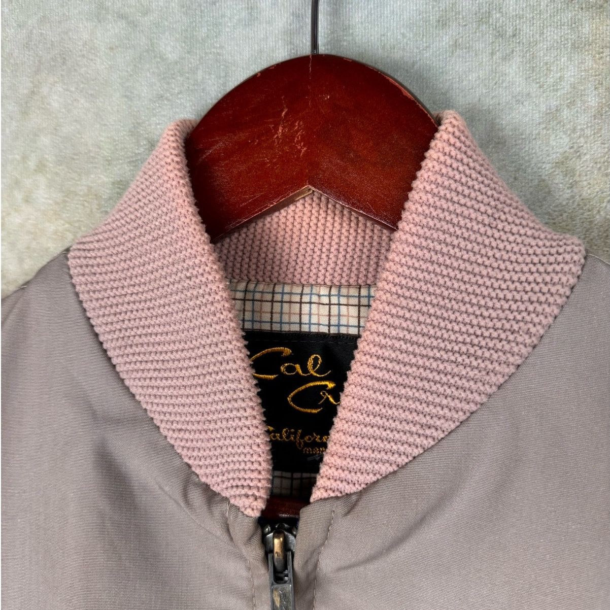 Vintage VTG 80s Cal Craft Full Zip Jacket Mens Sz M Gray Collared Size US M / EU 48-50 / 2 - 5 Thumbnail
