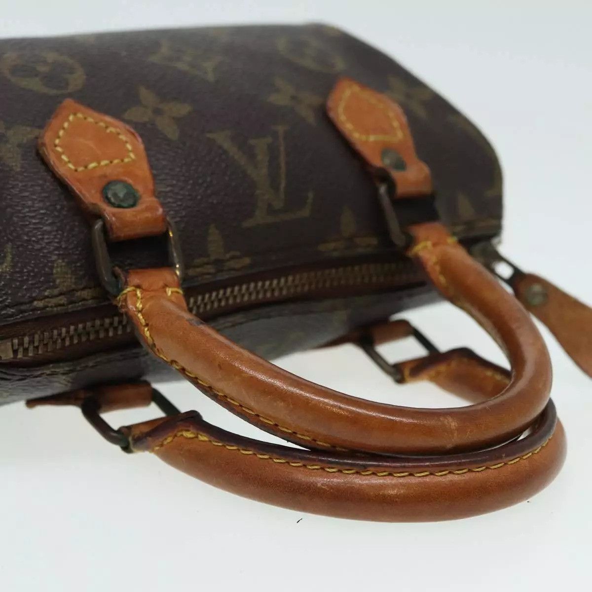 Louis Vuitton LOUIS VUITTON Monogram Mini Speedy Hand Bag Size ONE SIZE - 6 Thumbnail