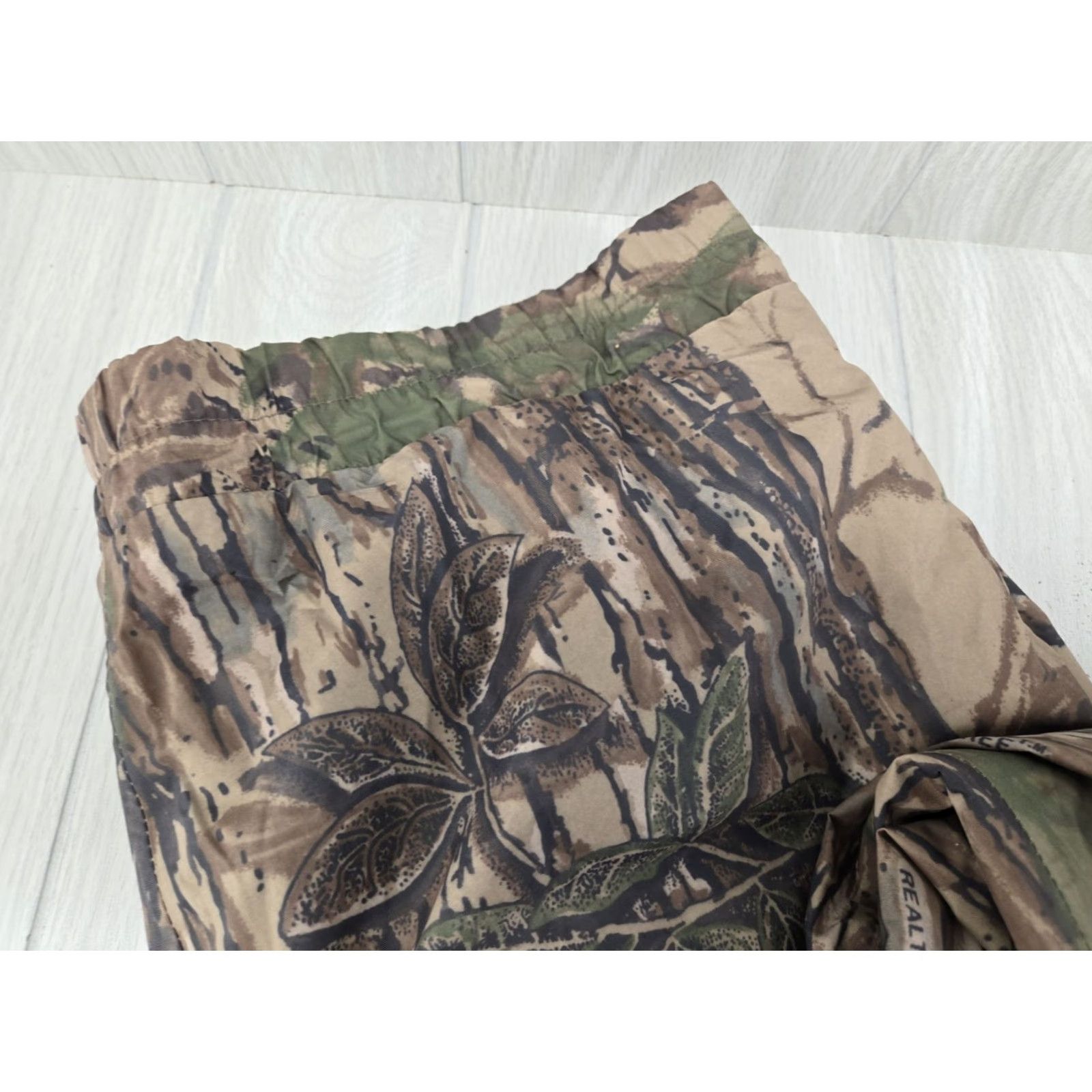 Walls VINTAGE Walls Water Pruf Camo Hunting Drawstring Pants Mens Large Regular 36-38 Realtree Size US 40 / EU 56 - 5 Thumbnail
