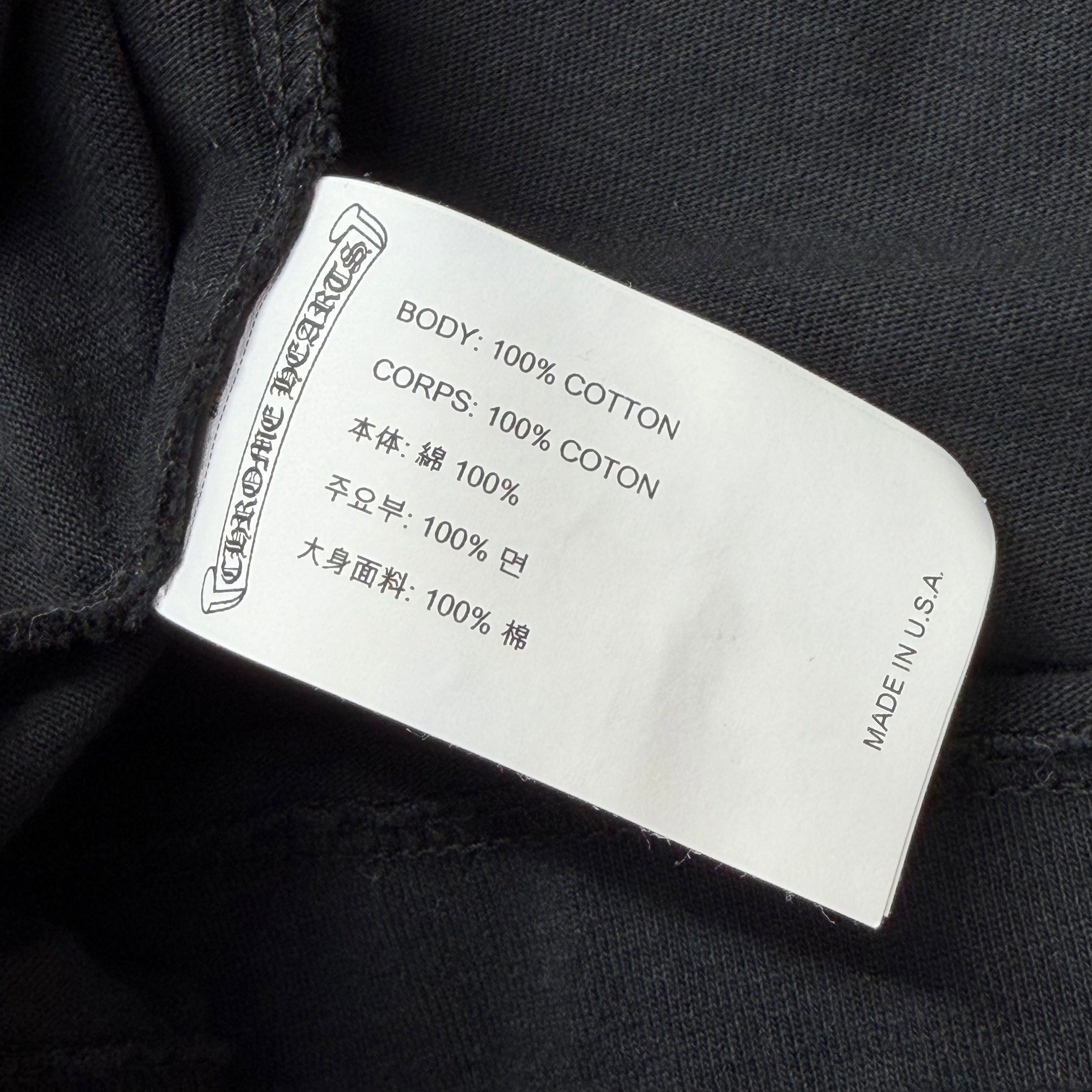 Chrome Hearts Chrome Hearts GRP Y Not Embroidered Black L/S Tee L Size US L / EU 52-54 / 3 - 5 Thumbnail