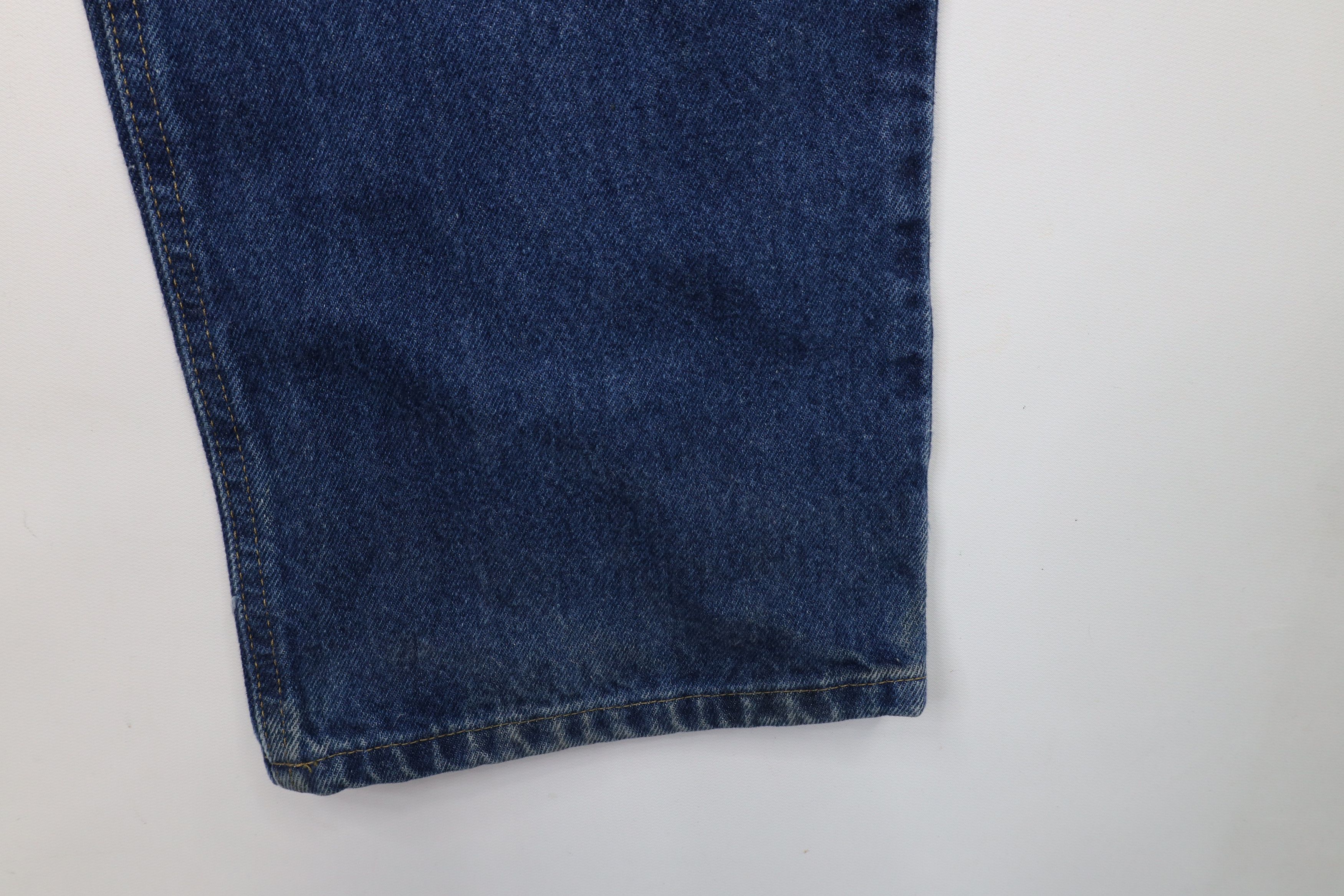 Carhartt × Vintage Vintage Carhartt Spell Out Relaxed Fit Denim Jeans Blue Size US 38 / EU 54 - 6 Thumbnail