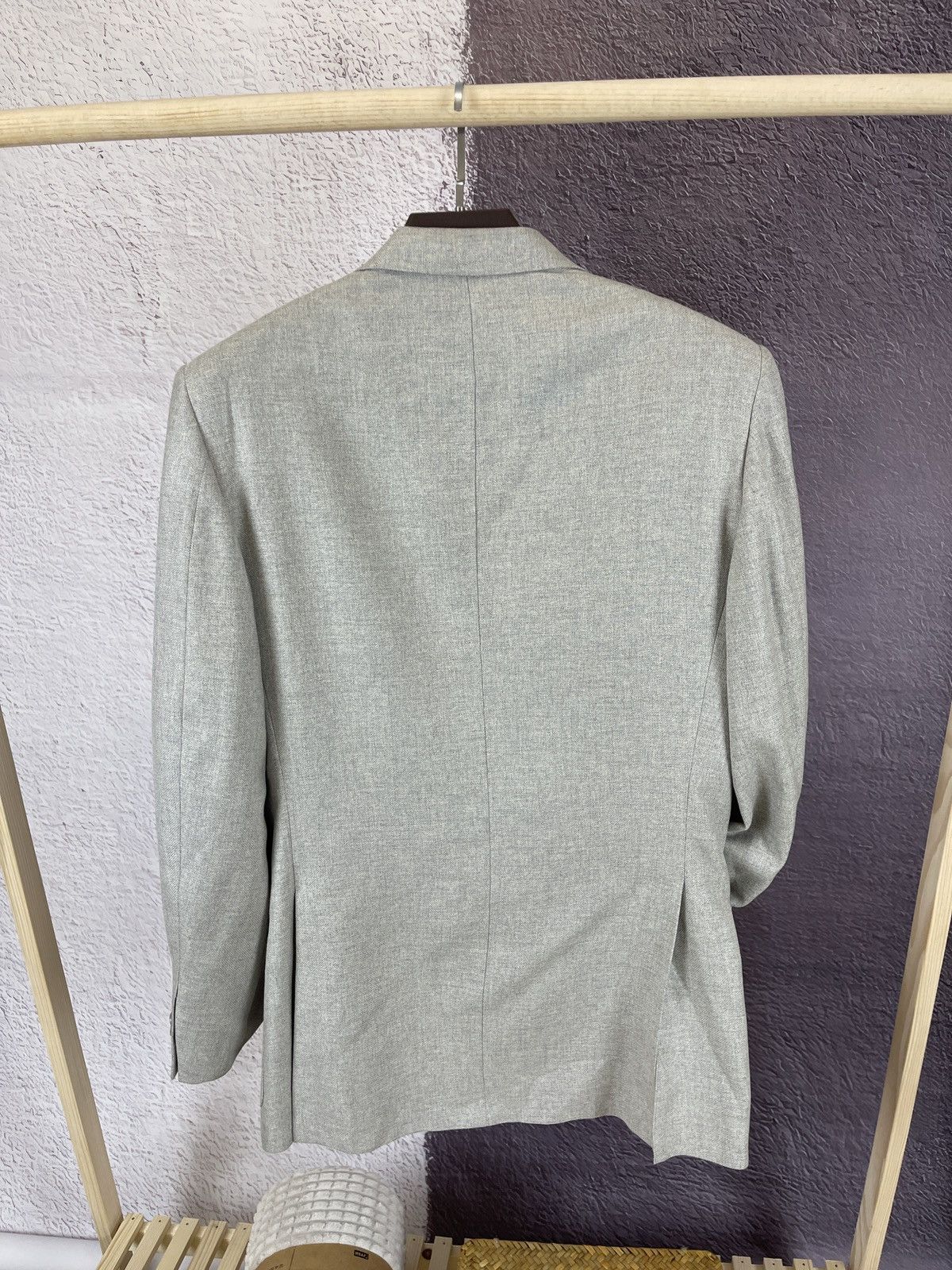 Corneliani Corneliani made in Italy silk wool grey blazer sport coat Size 40R - 12 Thumbnail