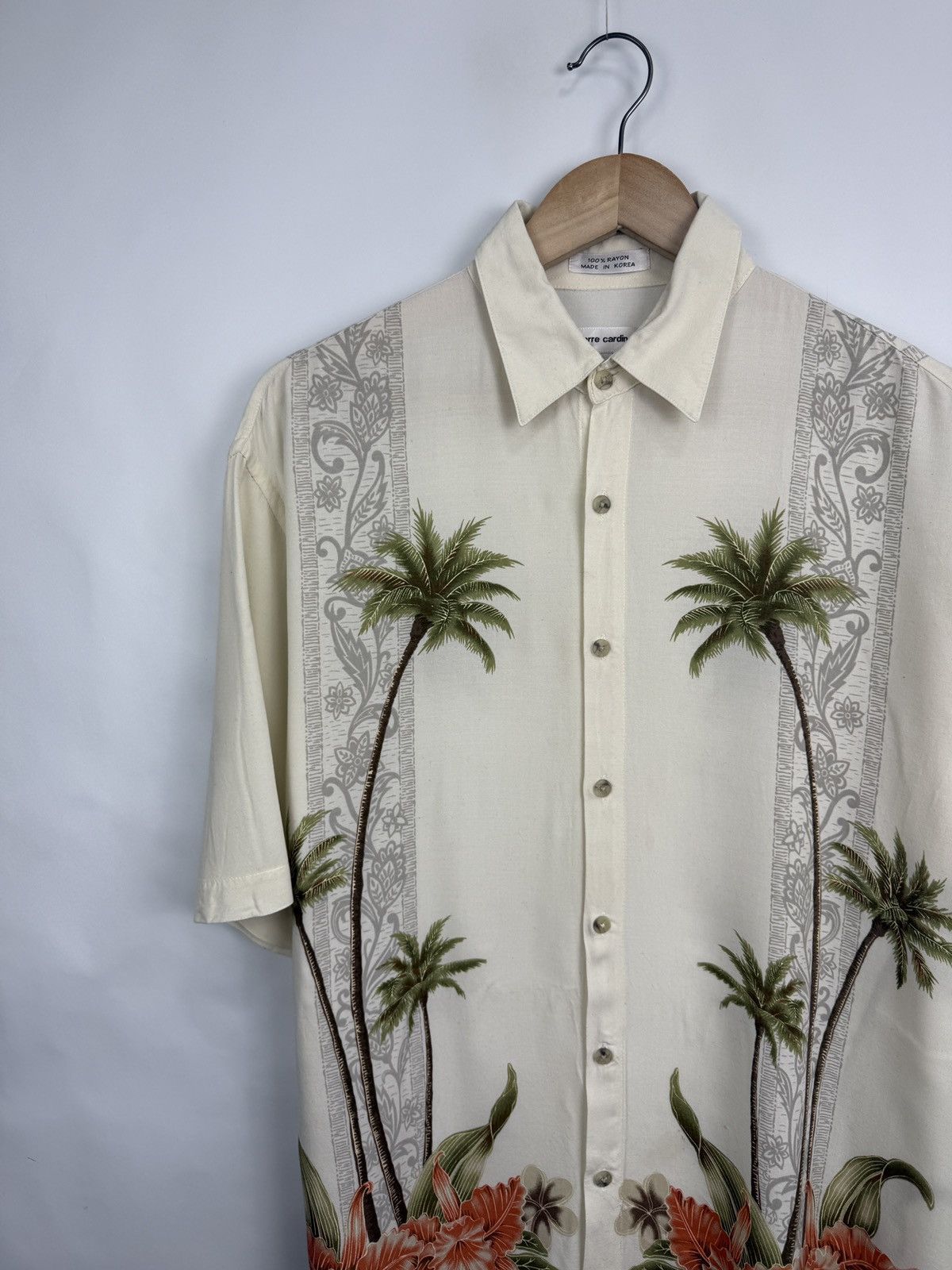 Pierre Cardin 🌺 🇫🇷 Vintage 90s Pierre Cardin Hawaiian Shirt Rare Retro Y2K Size US M / EU 48-50 / 2 - 3 Thumbnail