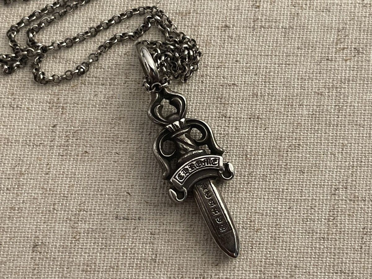 Collier Chrome Hearts – Occasion En Très Bon état – Pièce Signature Style Rock