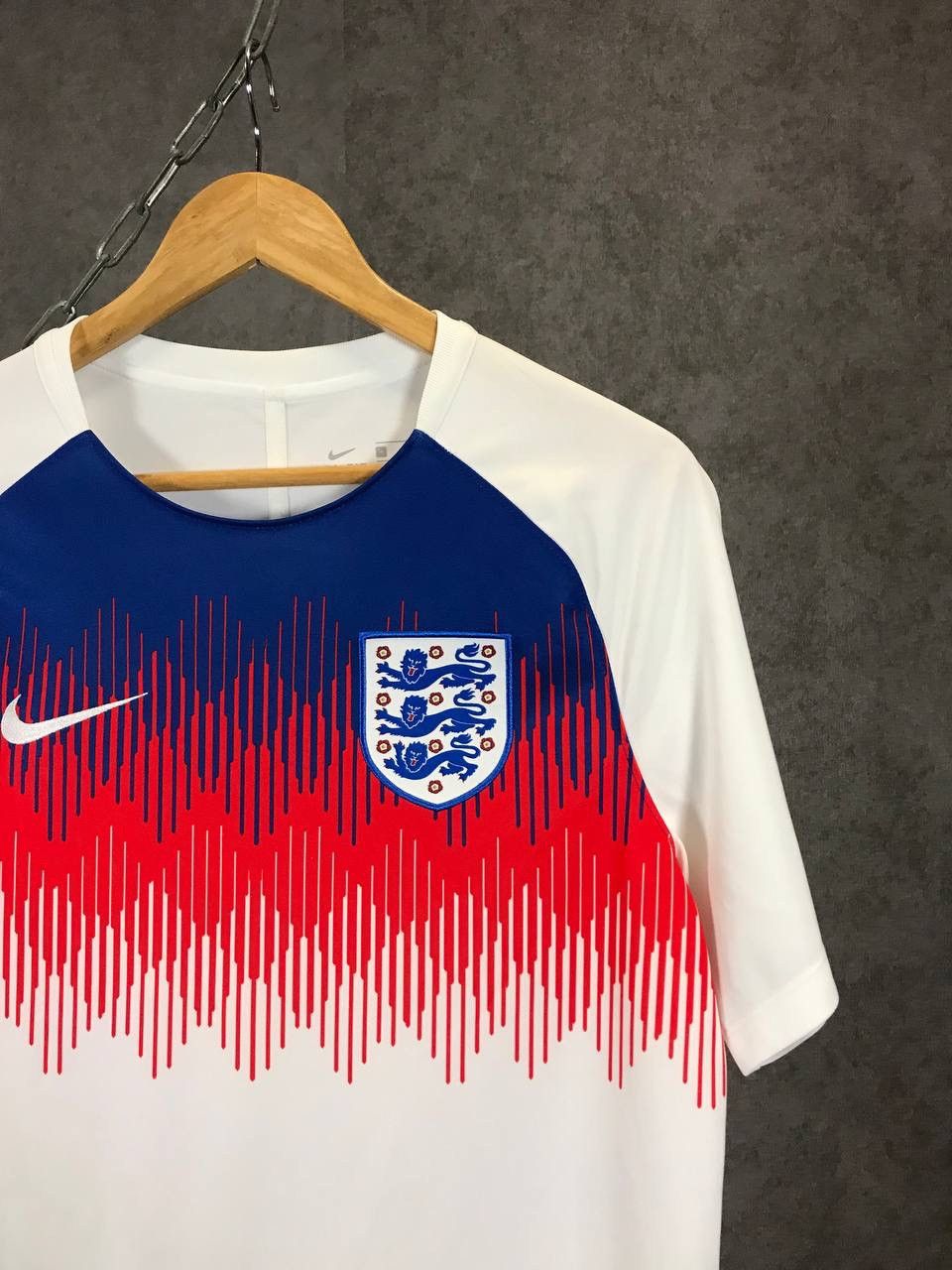 Nike England Soccer Jersey Nike swoosh tee Size US M / EU 48-50 / 2 - 2 Thumbnail