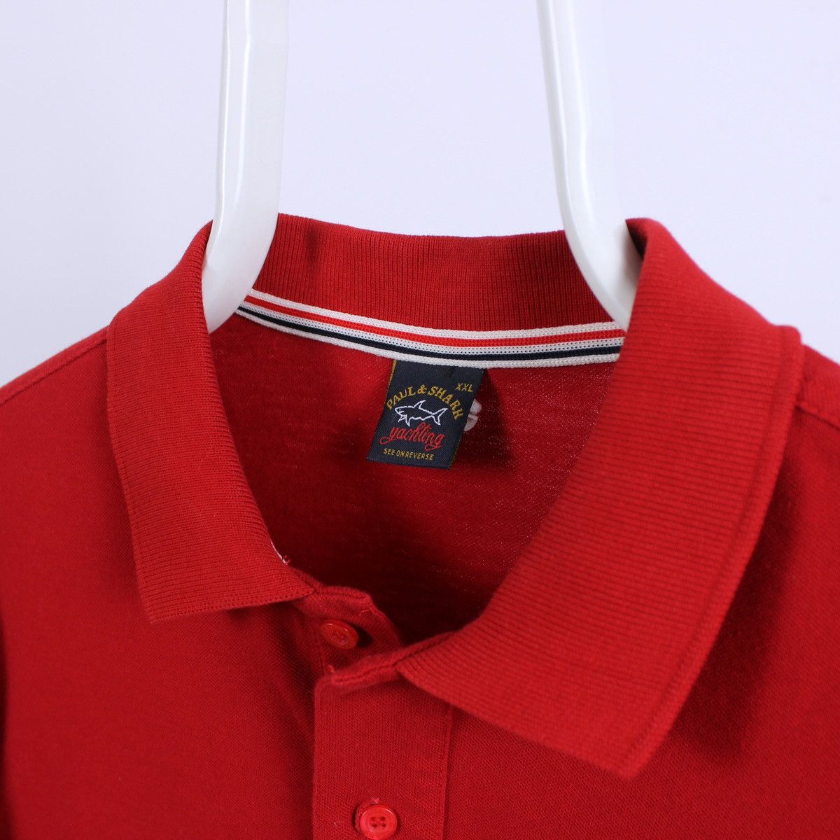 Paul & Shark Vintage Paul & Shark Short Sleeve Polo Size US XL / EU 56 / 4 - 3 Thumbnail