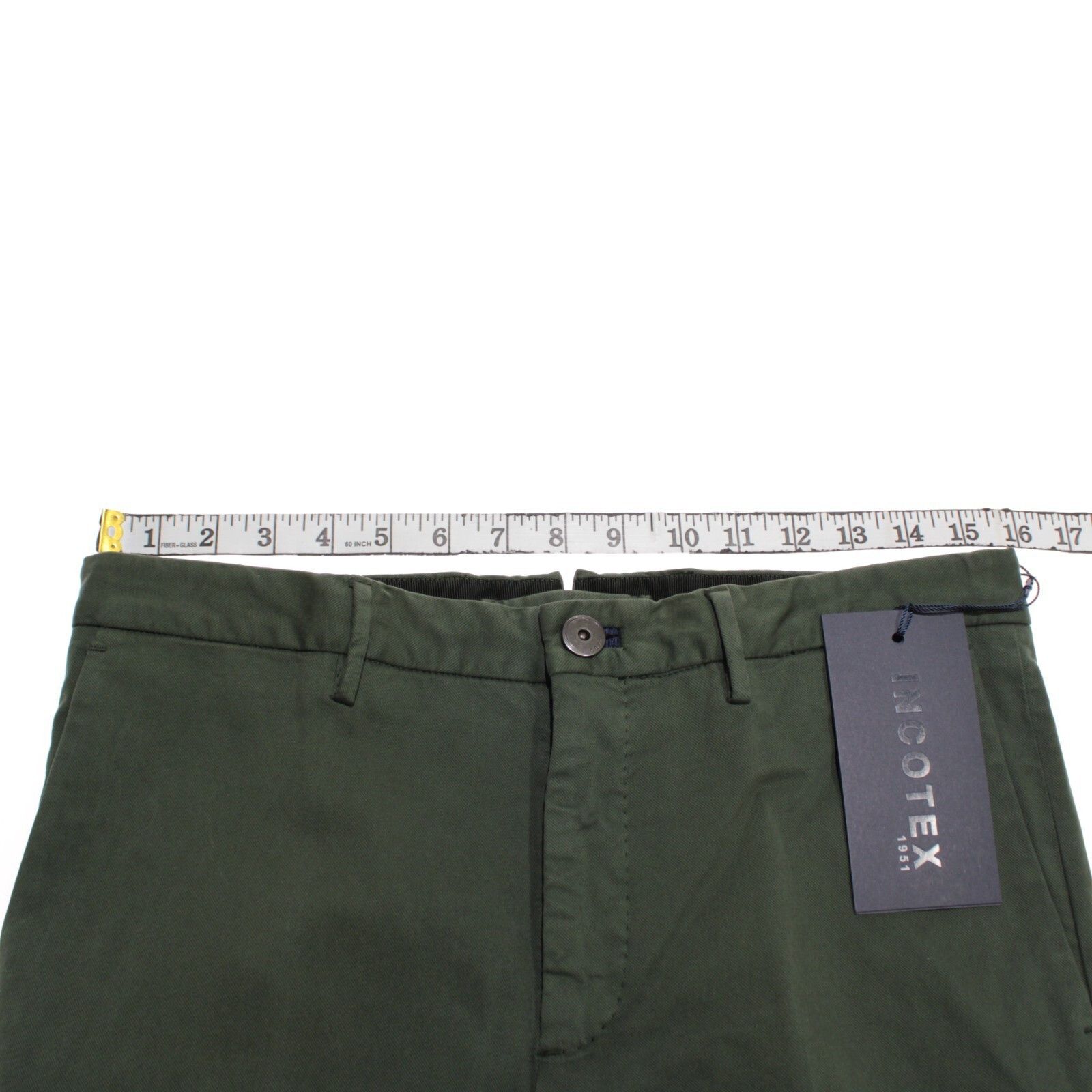 Incotex INCOTEX New with tags Chino Size 30 US In Green Size US 30 / EU 46 - 4 Thumbnail