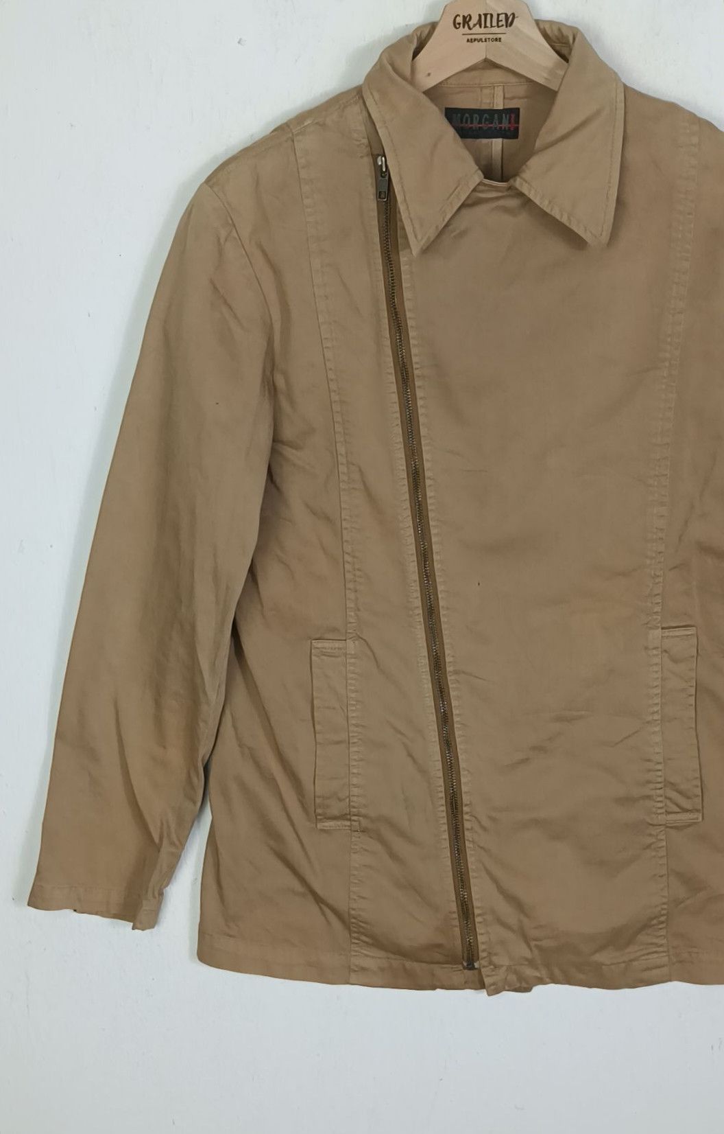 Morgan Homme Morgan Homme Asymmetrical Zipper Jacket Size US M / EU 48-50 / 2 - 4 Thumbnail