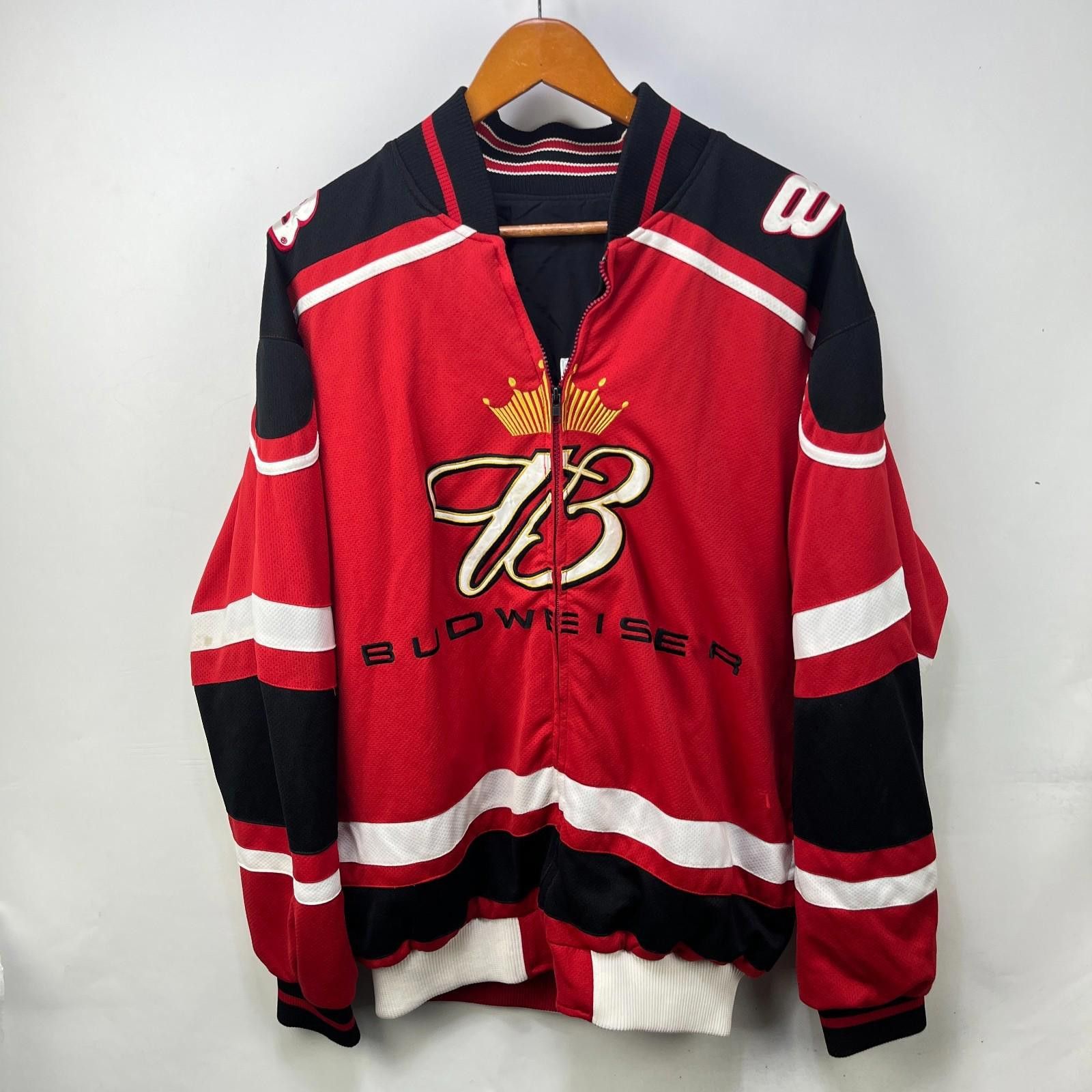 Chanel Vintage NASCAR Budweiser Racing Jacket Red Dale Large Size ONE SIZE - 1 Thumbnail