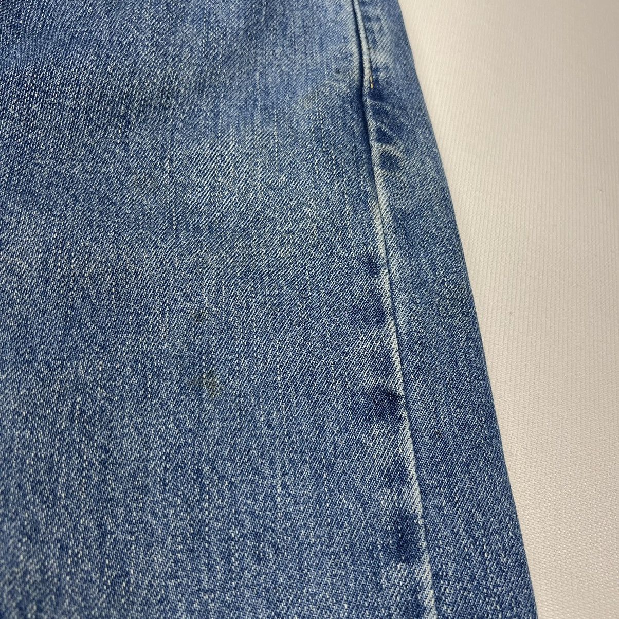 Levi's × Vintage VTG Levis 505 Jeans Blue Regular Fit Straight Denim Faded Size US 36 / EU 52 - 5 Thumbnail