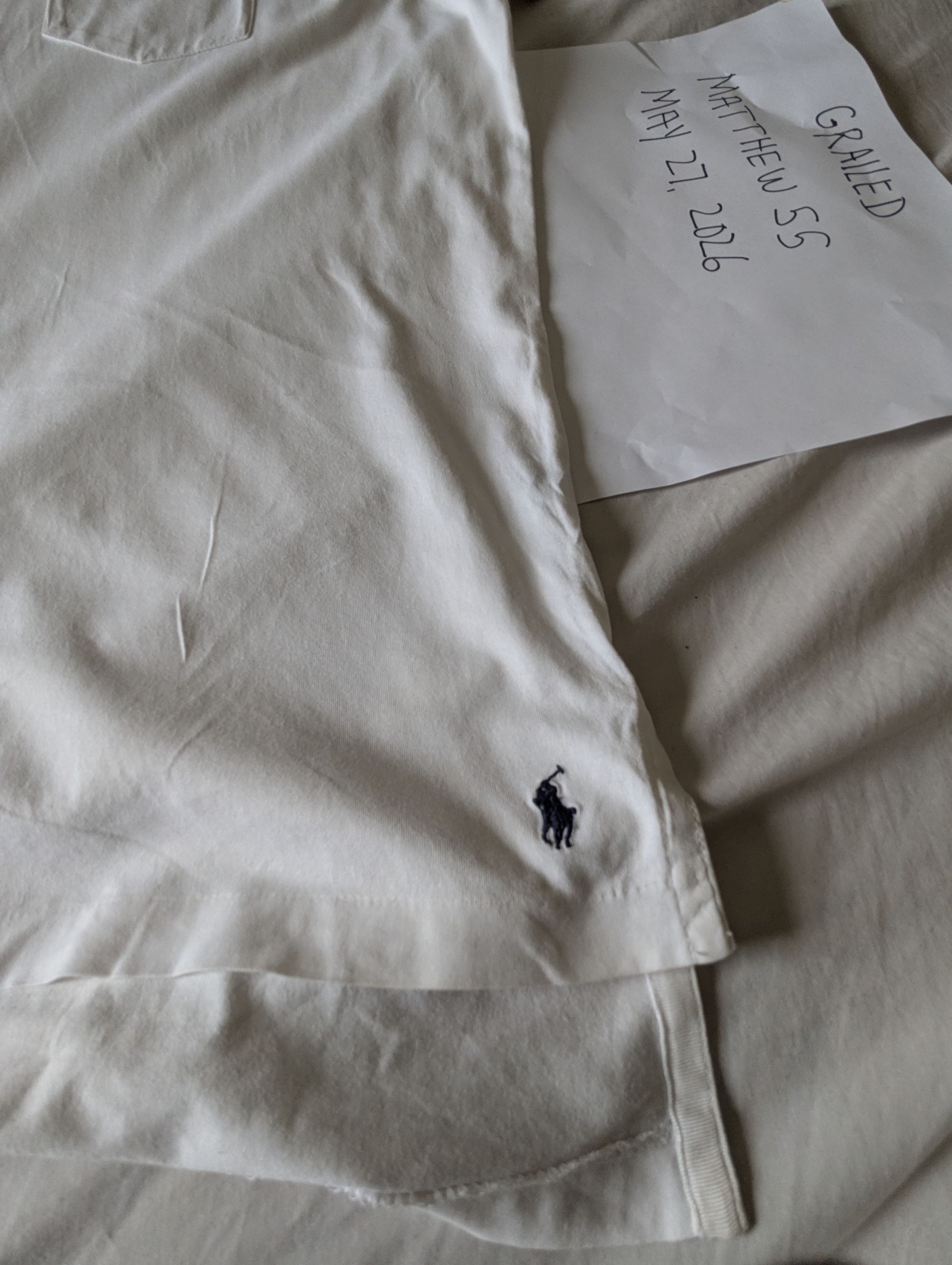 Polo Ralph Lauren Vintage Pima Cotton shirt Size US L / EU 52-54 / 3 - 3 Thumbnail