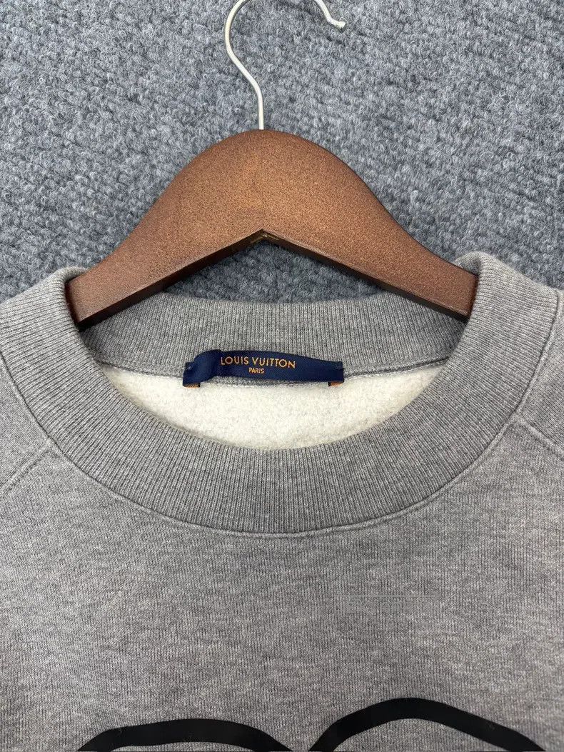 Louis Vuitton Louis Vuitton Nigo Love Co-Branded Sweatshirt Size US XXL / EU 58 / 5 - 5 Thumbnail