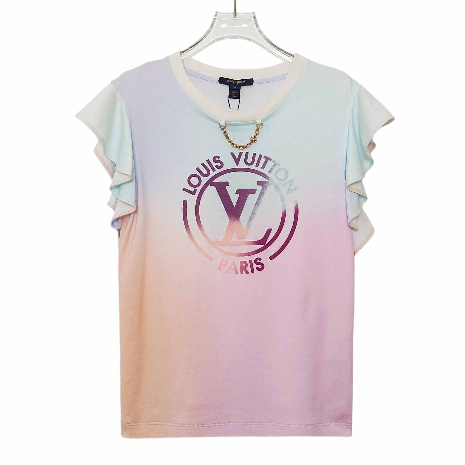 Louis Vuitton Louis Vuitton Ombre Logo Short Sleeve T-Shirt Size M Size M / US 6-8 / IT 42-44 - 1 Thumbnail