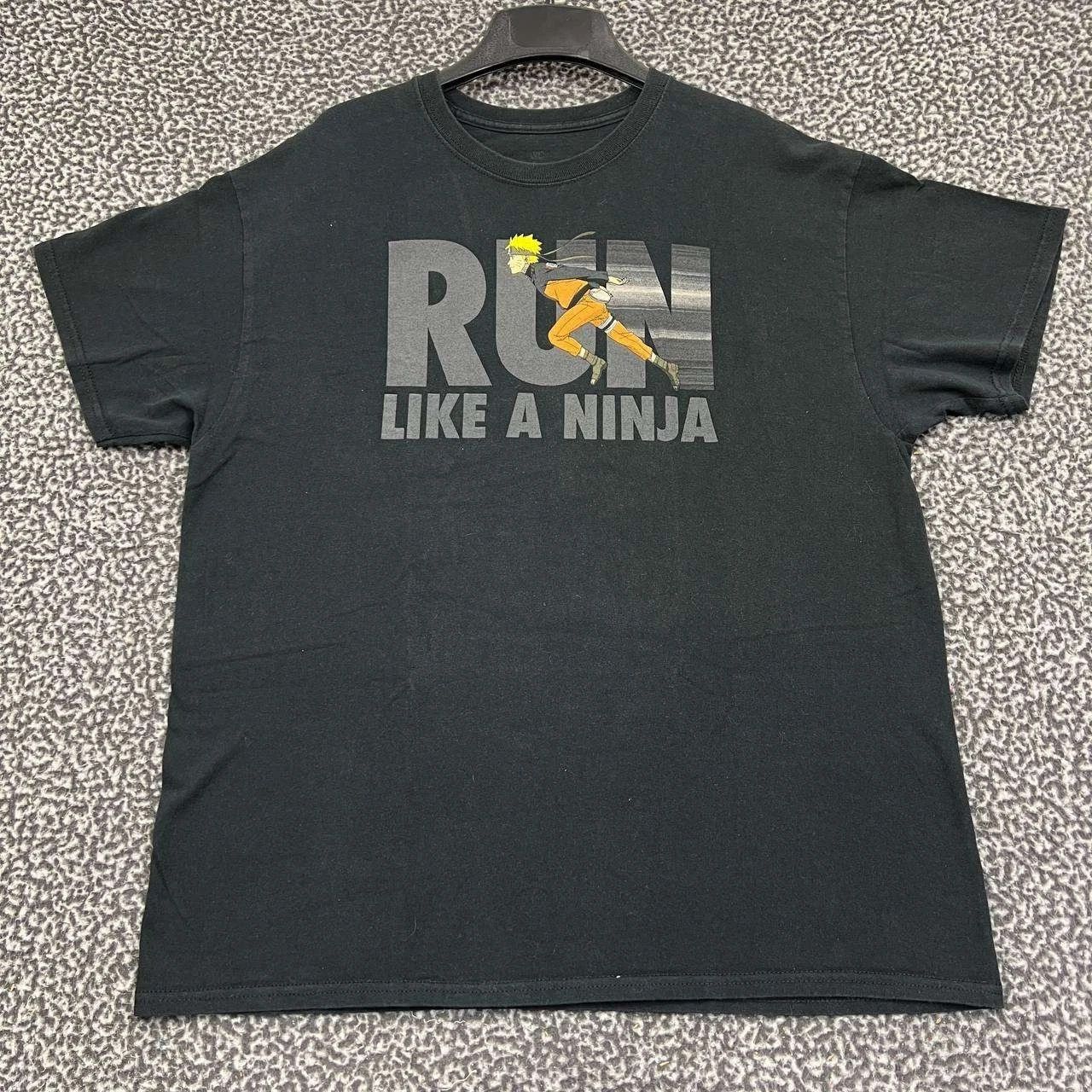 Other Naruto Shippuden Shirt Men XL Run Like A Ninja Crew Neck Size US XL / EU 56 / 4 - 1 Thumbnail