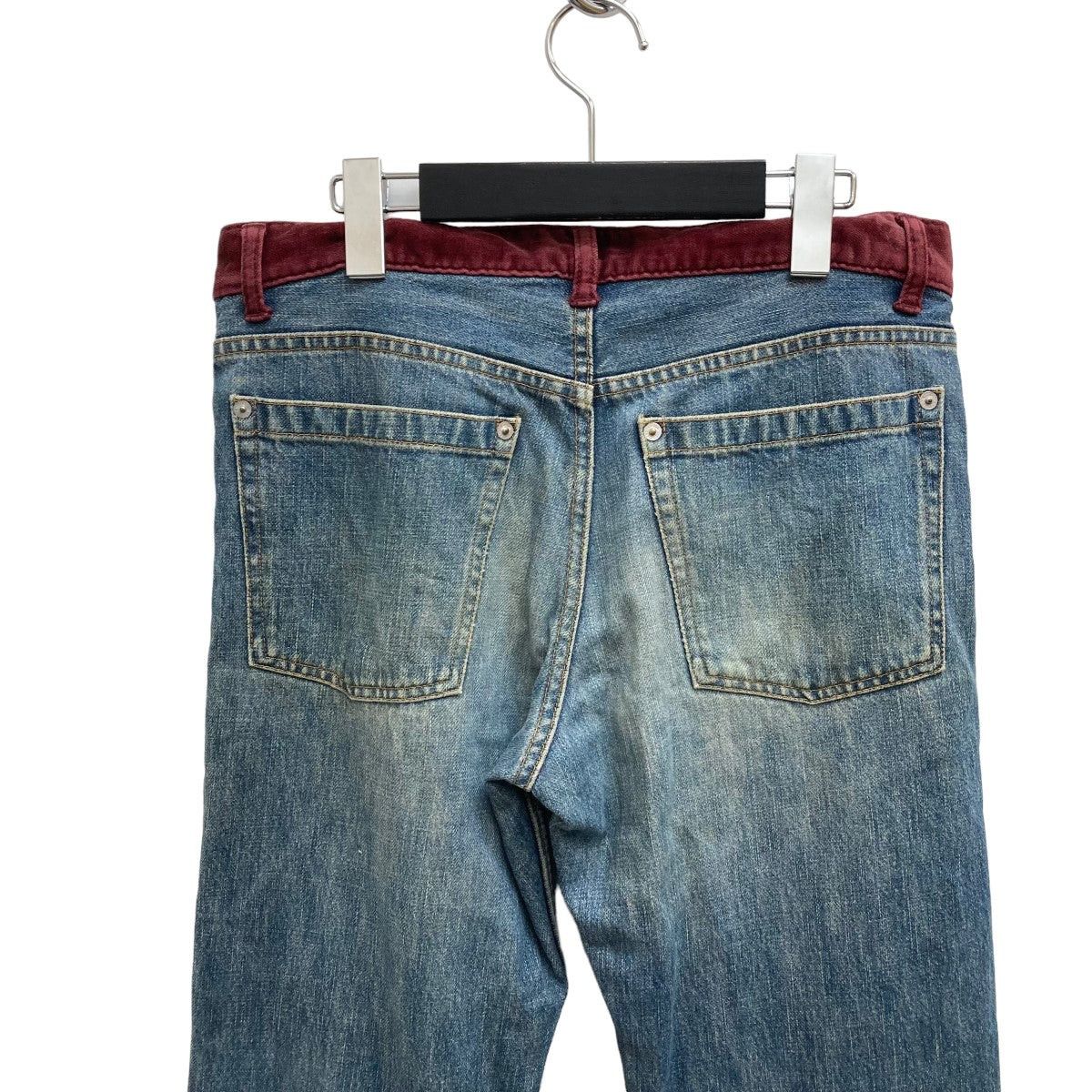 Undercover Undercover 02AW Witch Switching full crash denim denim pants Size US 32 / EU 48 - 4 Thumbnail