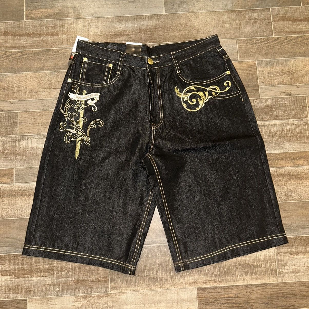 Imperious Imperious Delf Embroidered Shorts 36 Size US 36 / EU 52 - 1 Thumbnail
