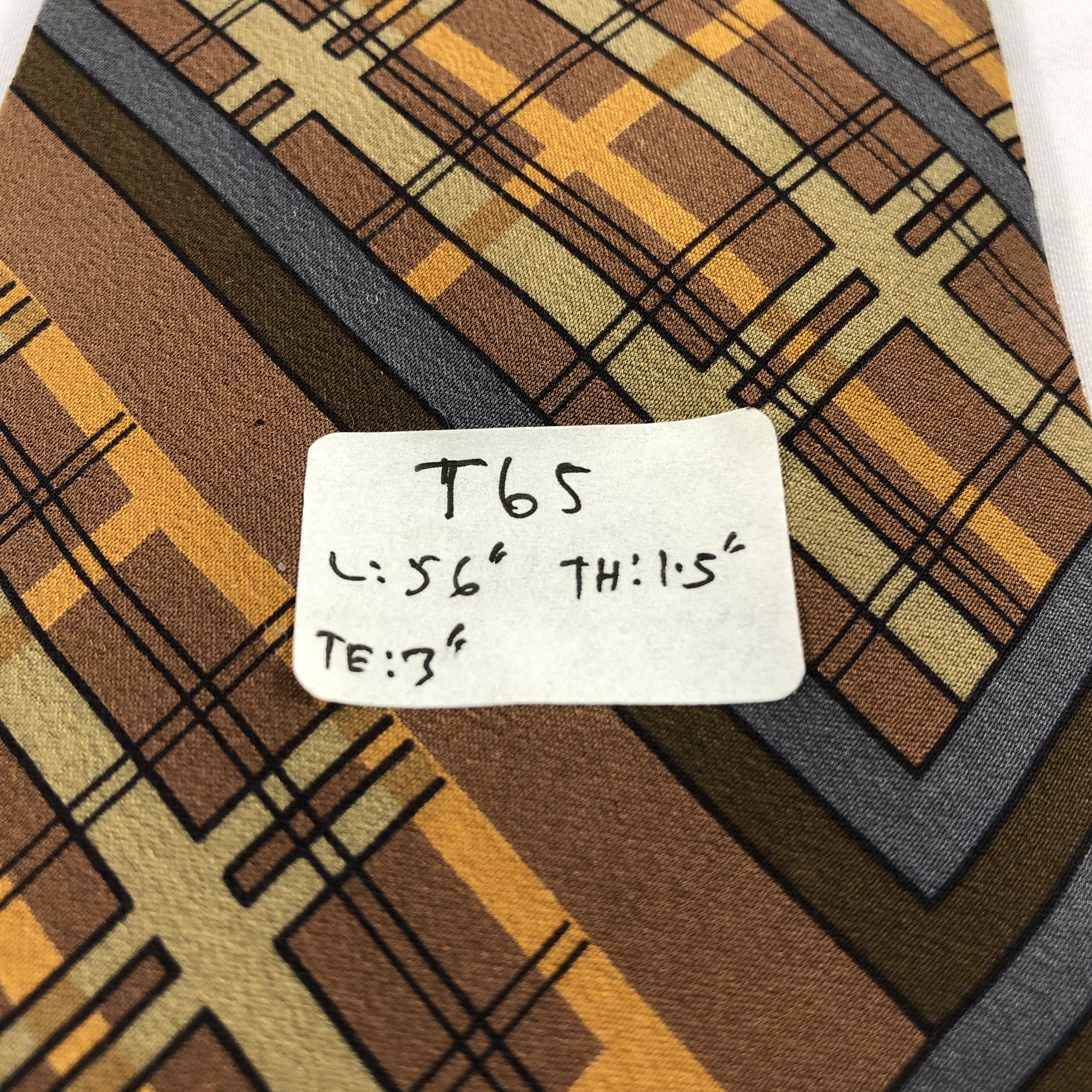 Lanvin × Vintage Lanvin Silk Neck Ties T65 Size ONE SIZE - 8 Thumbnail