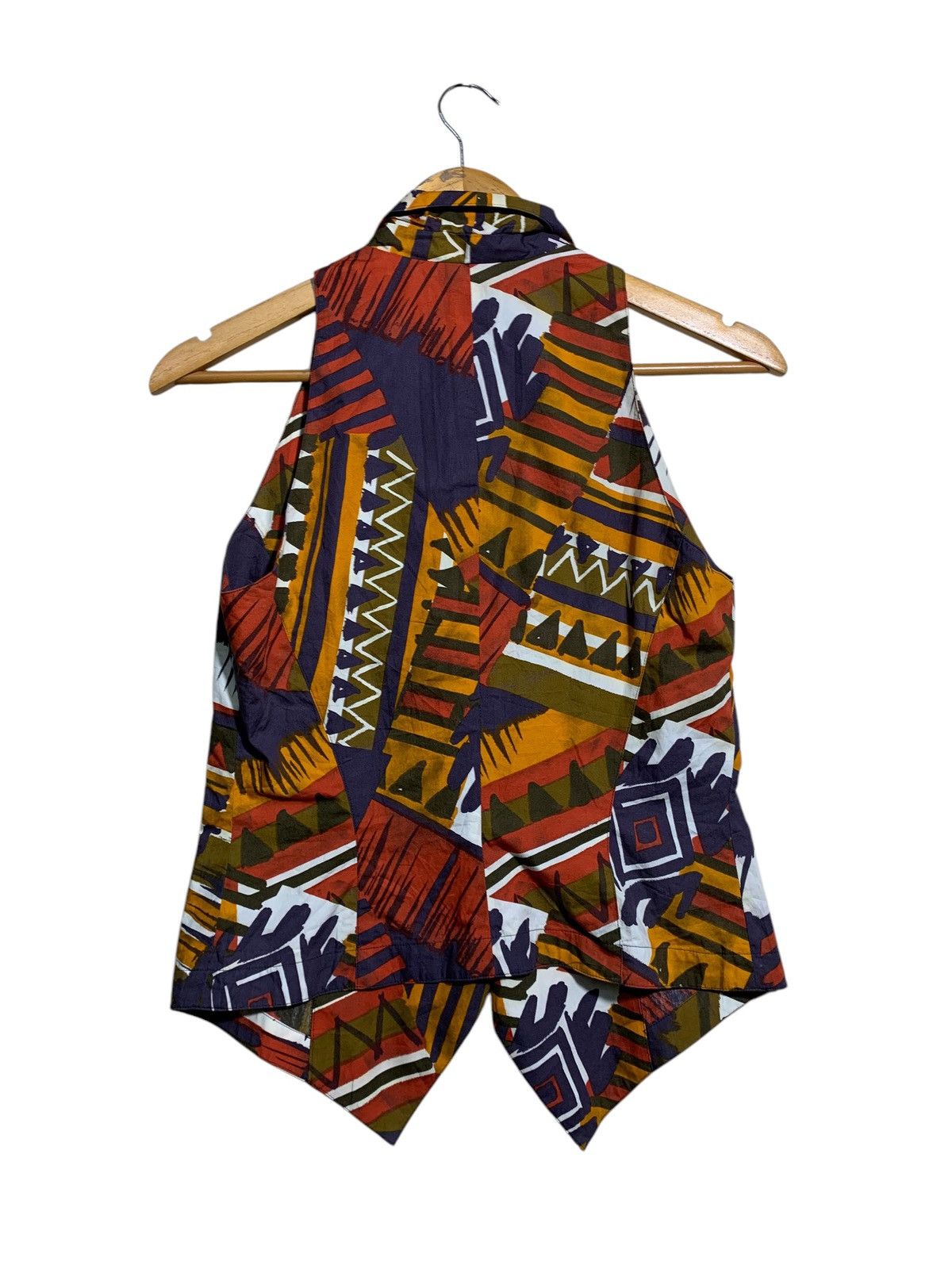 Japanese Brand 🔥JACQUES MOLKO ABSTRACTS VEST Size M / US 6-8 / IT 42-44 - 4 Thumbnail