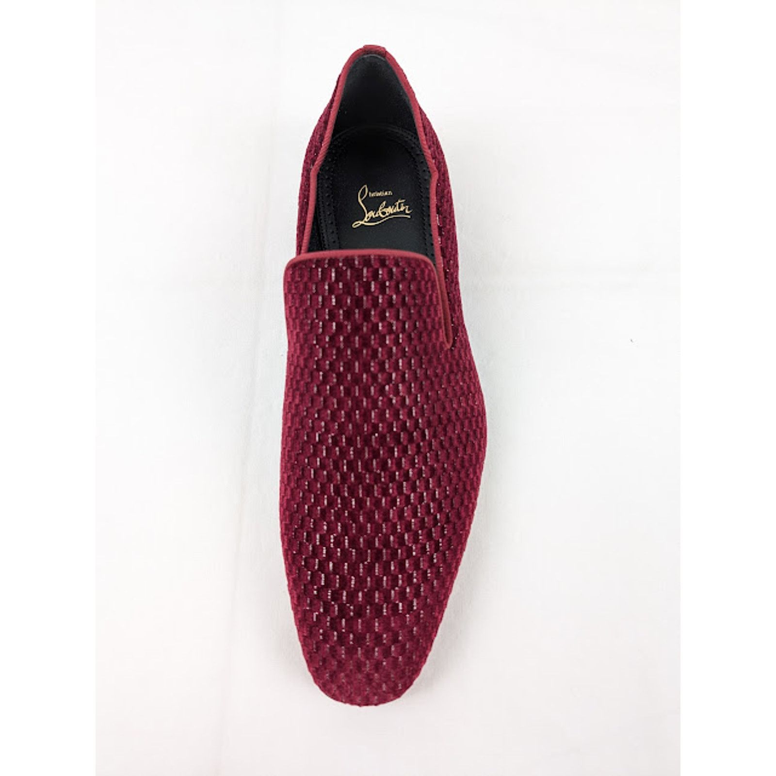 Christian Louboutin o1rshd1 Dandy Chick Orlato Flat Shoes in Bordeaux Size US 12 / EU 45 - 4 Thumbnail