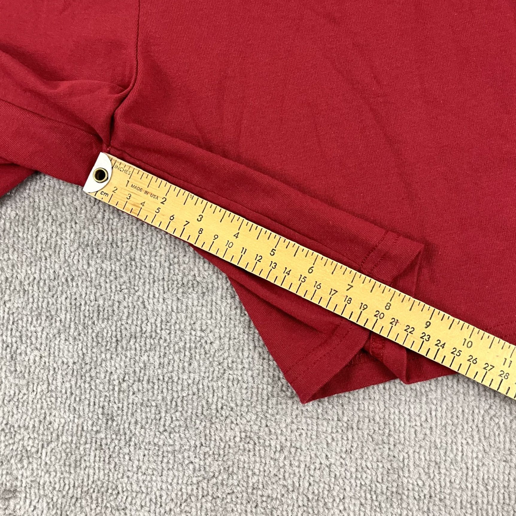 Nike VINTAGE Nike Sweat Shorts Men XL 8" Inseam Red Swoosh 90s Athletic Lightweight Summer Size US 36 / EU 52 - 7 Thumbnail