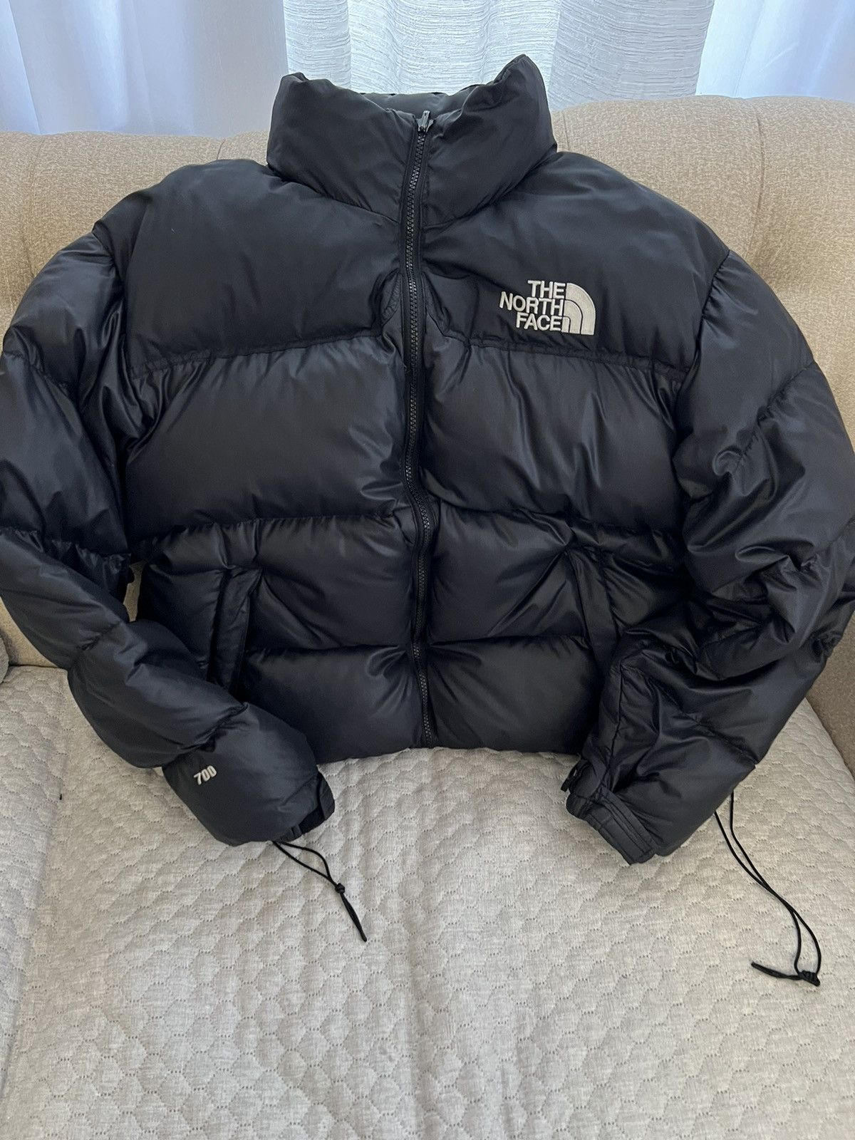 image of The North Face 1996 Retro Nuptse Puffer 700 in Black, Men's (Size Medium)
