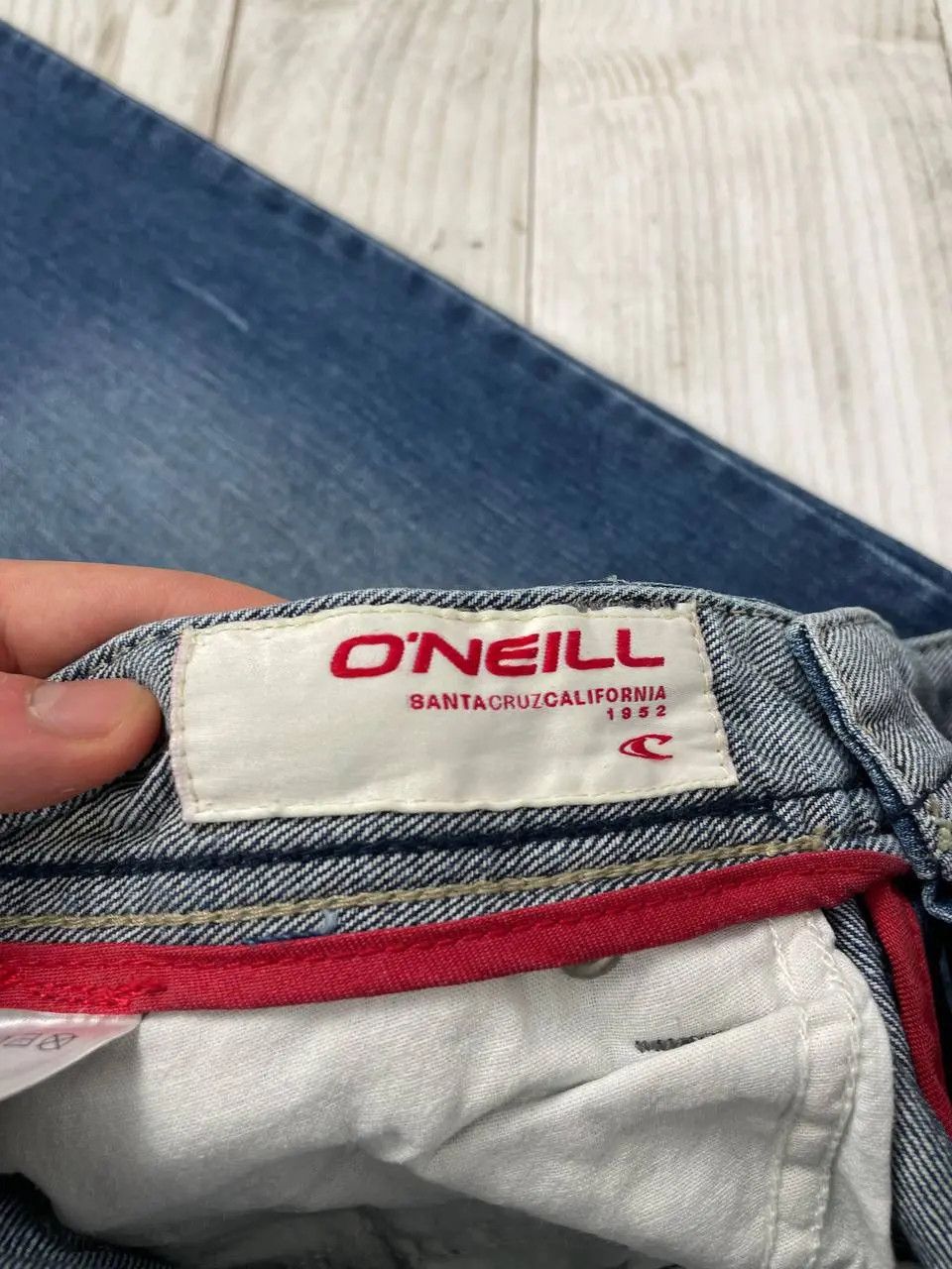 O'Neill Vintage ONeill Denim Jeans Big Logo Surf Baggy 90s Size US 32 / EU 48 - 20 Thumbnail
