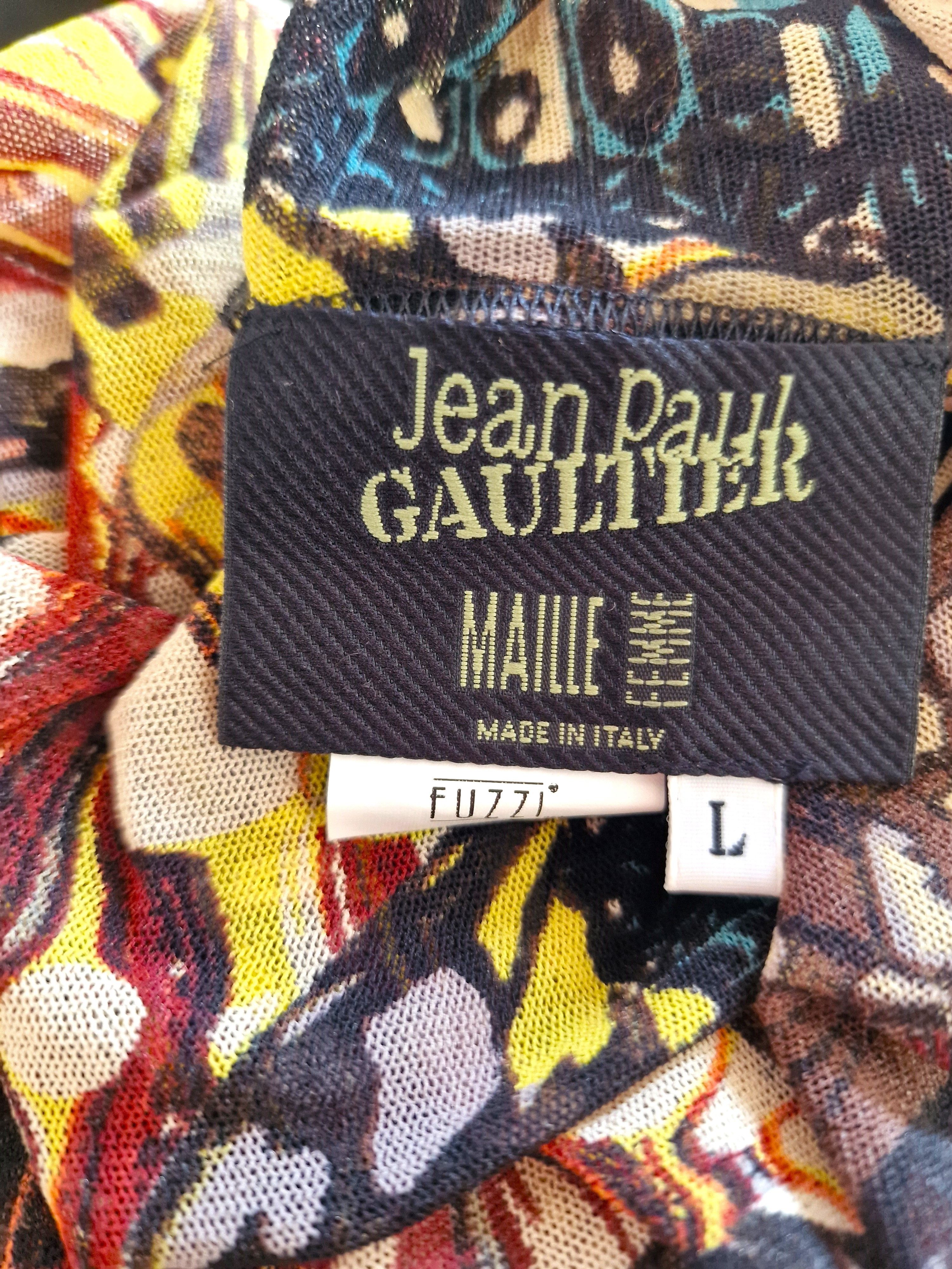 Jean Paul Gaultier Jean Paul Gaultier Butterfly Mesh Jenner 2003 S/SDress Size L / US 10 / IT 46 - 12 Thumbnail