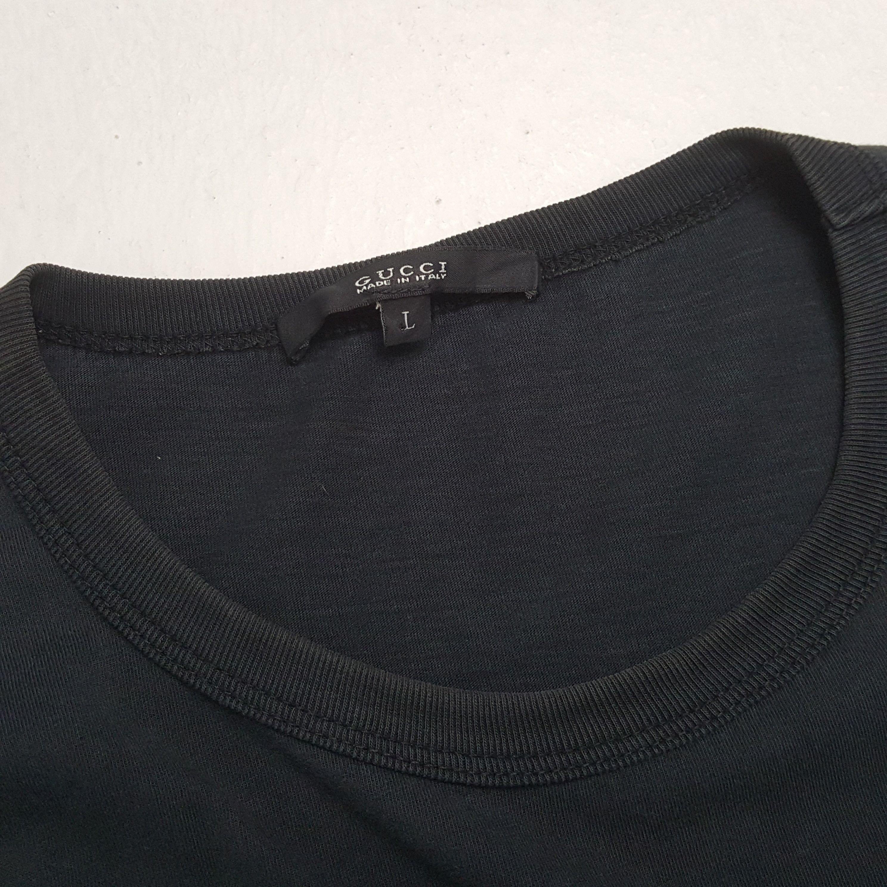 Gucci × Vintage Vintage GUCCI Italian Fashion Brand T-Shirts Size US L / EU 52-54 / 3 - 7 Thumbnail