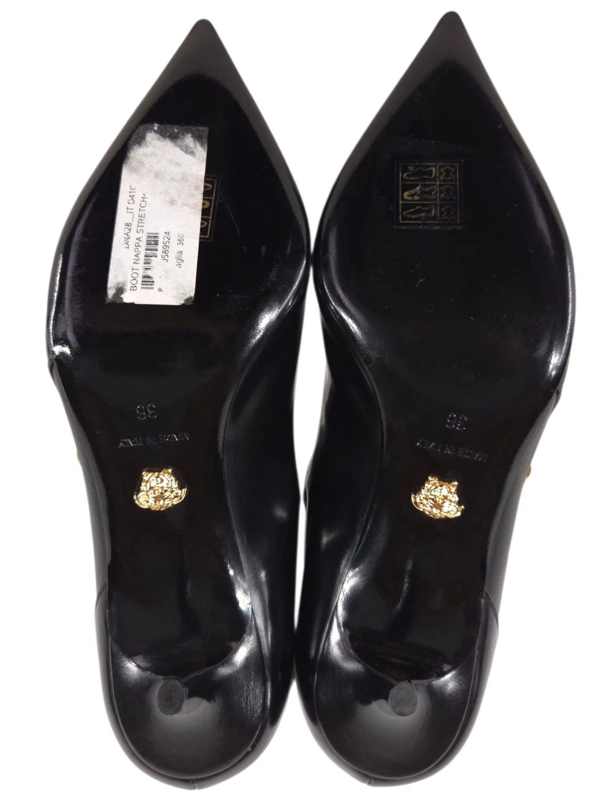 Versace Versace Safety Pin Nappa Stretch Boots US 6 EU 36 Womens Size US 6 / IT 36 - 10 Thumbnail