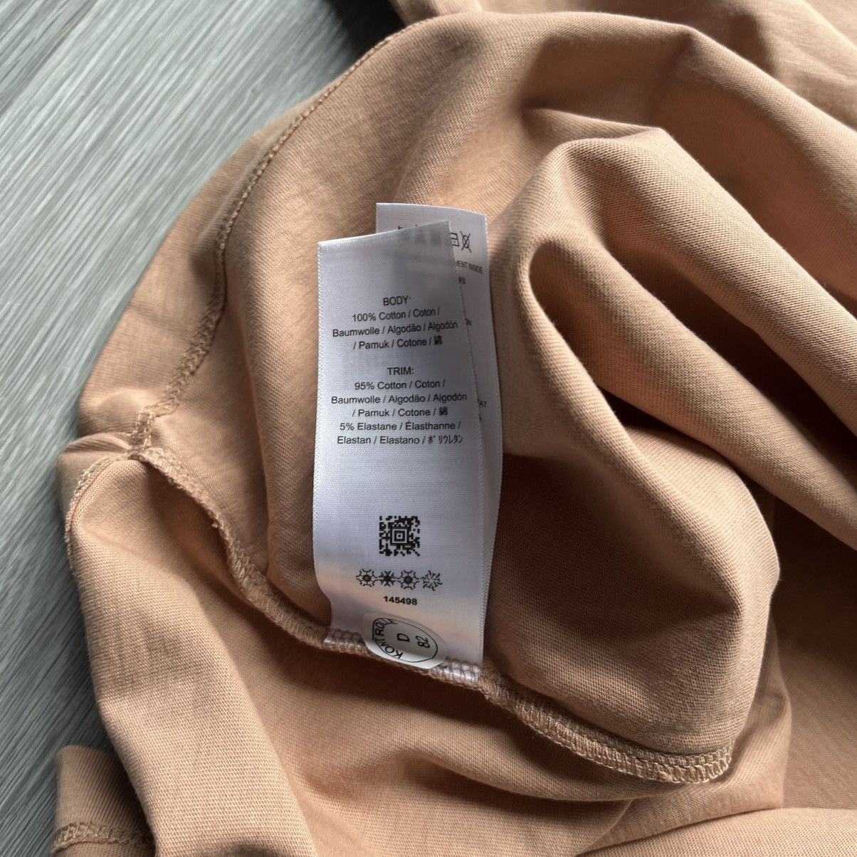 Fred Perry × Raf Simons Raf Simons x Fred Perry Collab Peach T Shirt Size US L / EU 52-54 / 3 - 6 Thumbnail