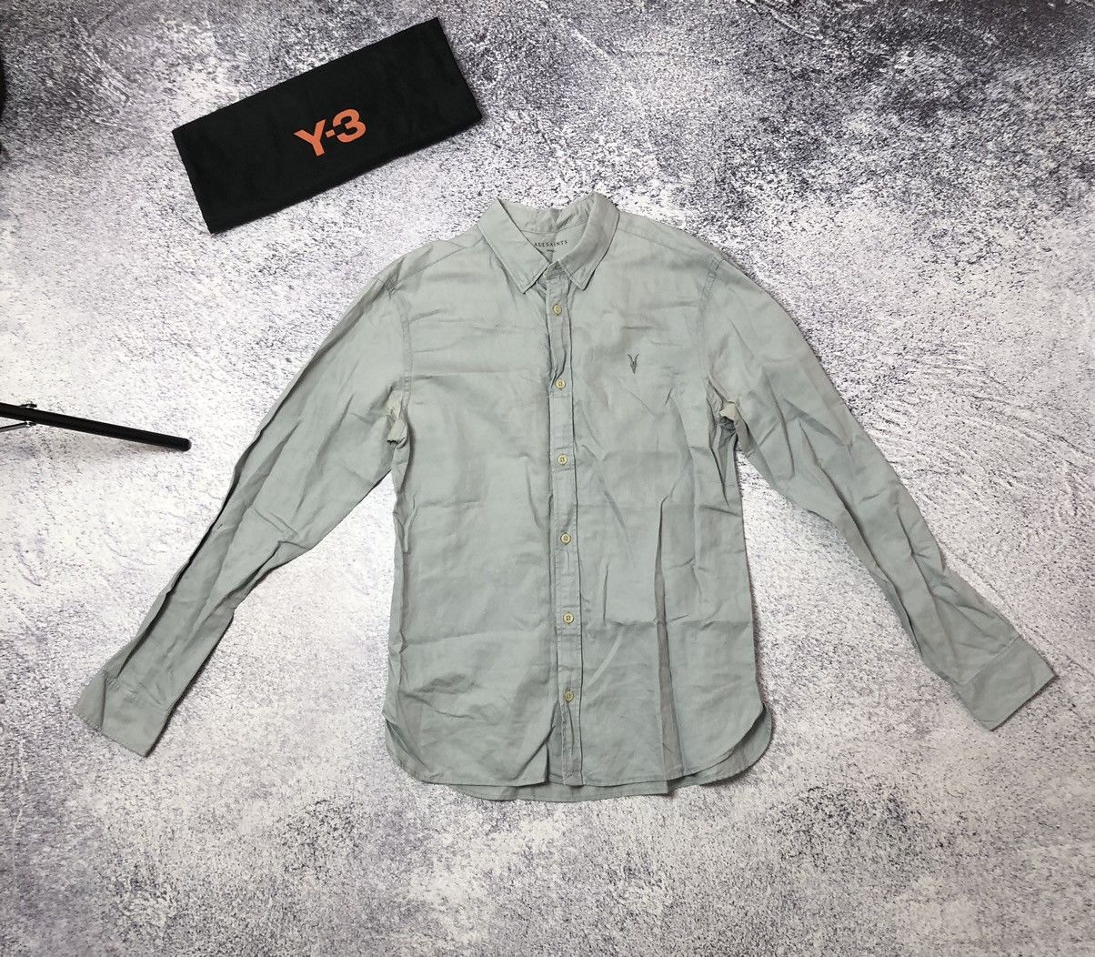 Allsaints × Vintage Men’s shirt Allsaints size S y2k luxury ykk casual Size US S / EU 44-46 / 1 - 1 Thumbnail