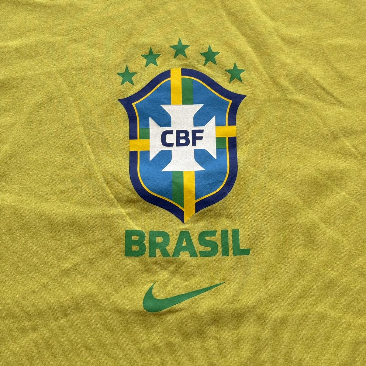 Nike Nike Brasil CBF T-Shirt Football Size US XL / EU 56 / 4 - 3 Thumbnail