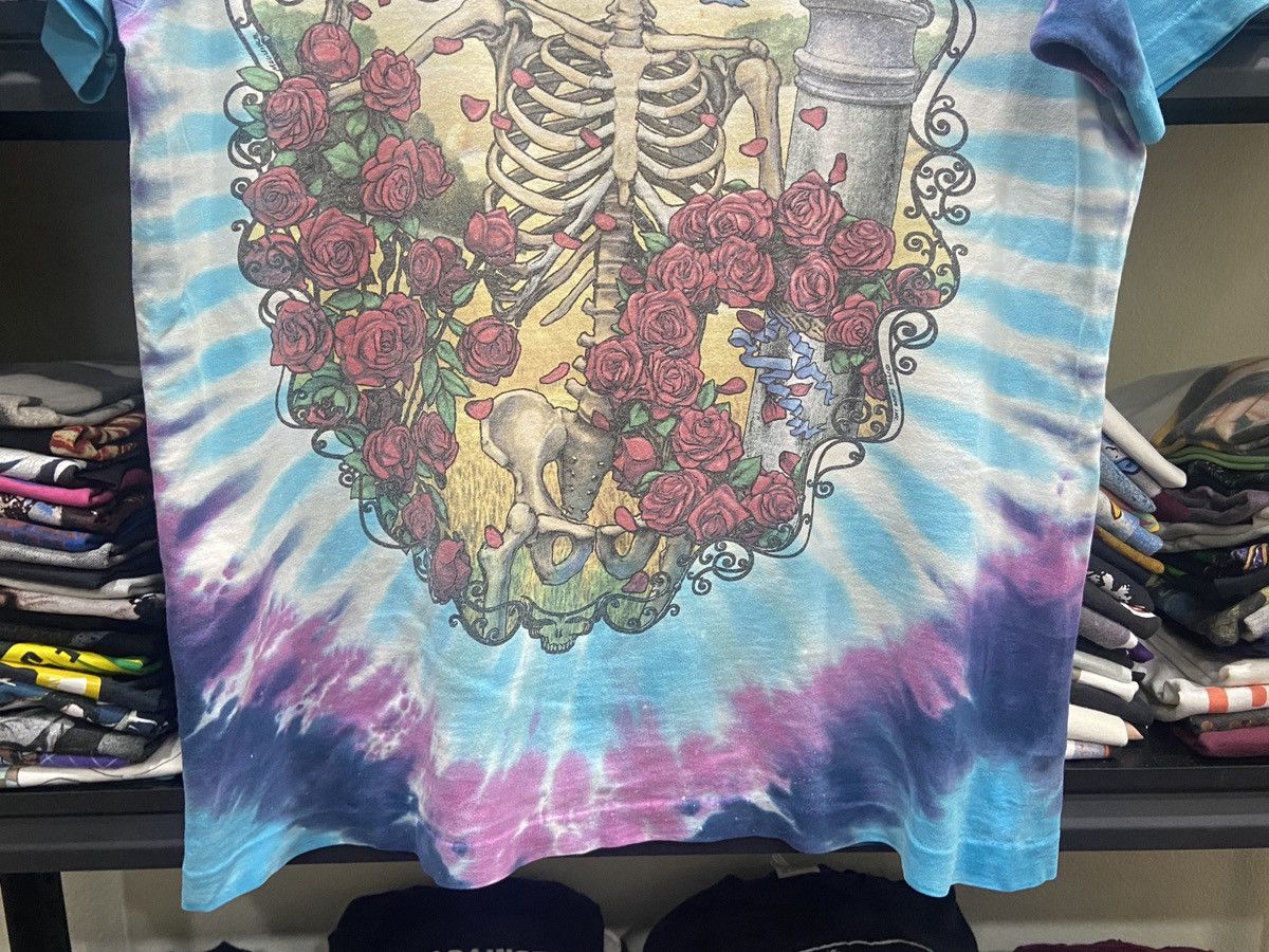 Band Tees × Grateful Dead × Vintage Vintage 1995s Grateful Dead Tie Dye Jerry Garcia tour TSHIRT Size US L / EU 52-54 / 3 - 3 Thumbnail