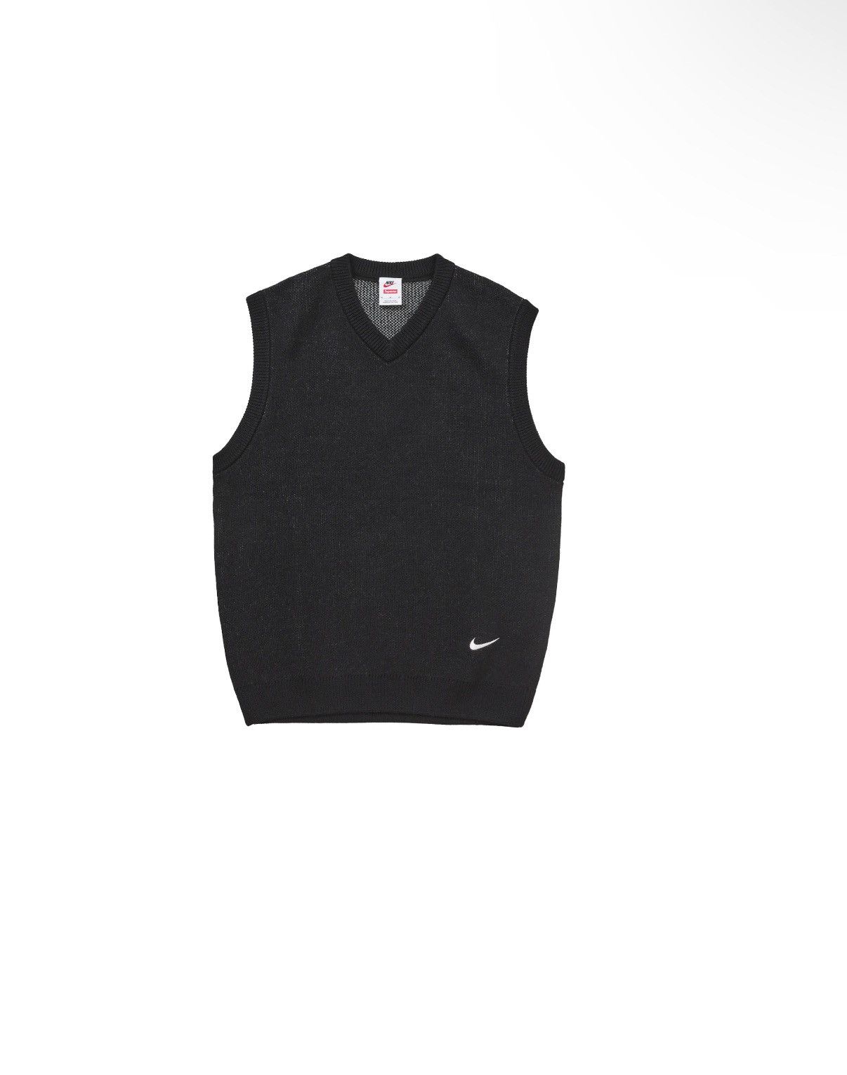 Supreme Nike Sweater Vest Black Men's - SS25 - US