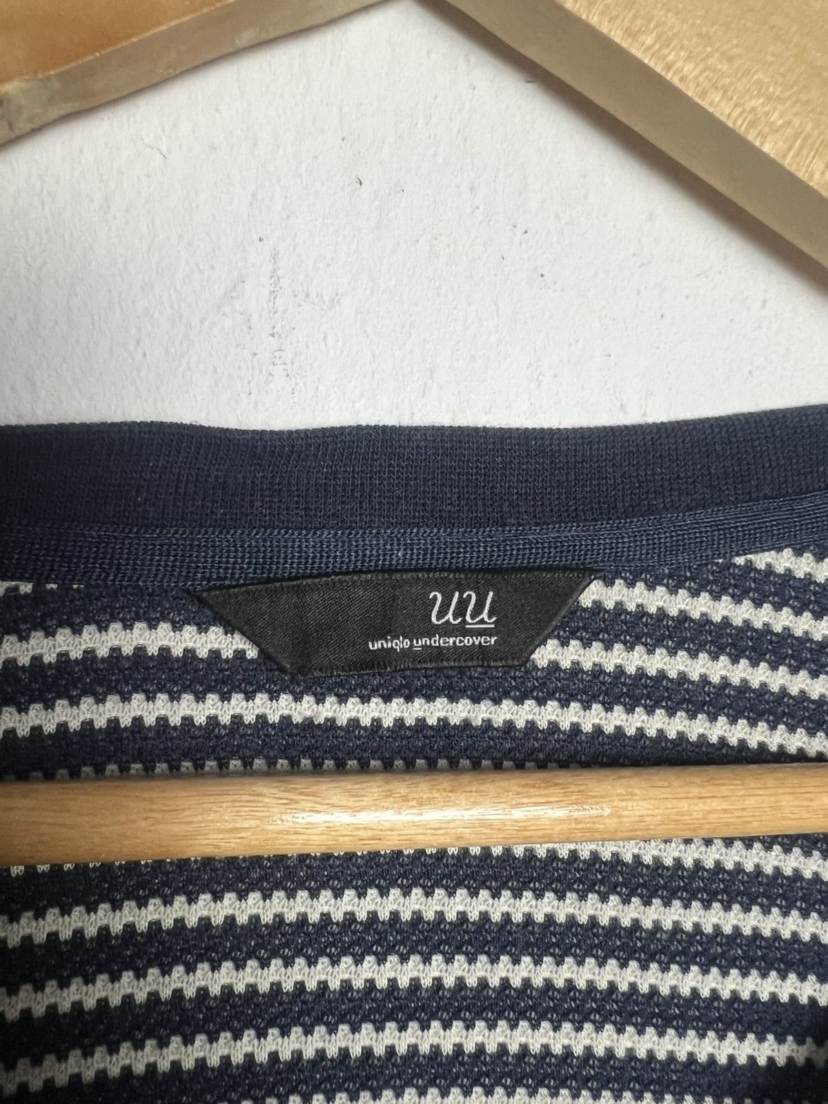 Undercover × Uniqlo Uniqlo Undercover "UU" Striped Long Sleeve T-shirt Size US L / EU 52-54 / 3 - 9 Thumbnail