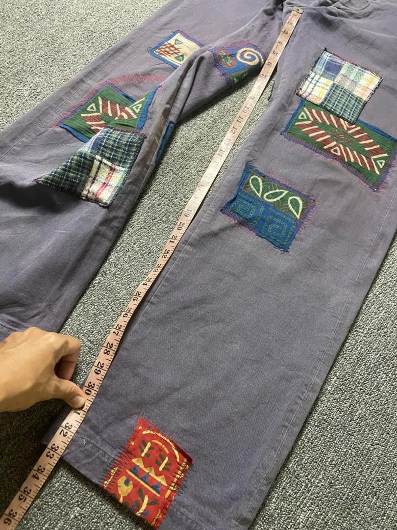 Kapital Kapital Japanese Brand Unique Patchwork Pants (185) Size US 35 - 14 Thumbnail
