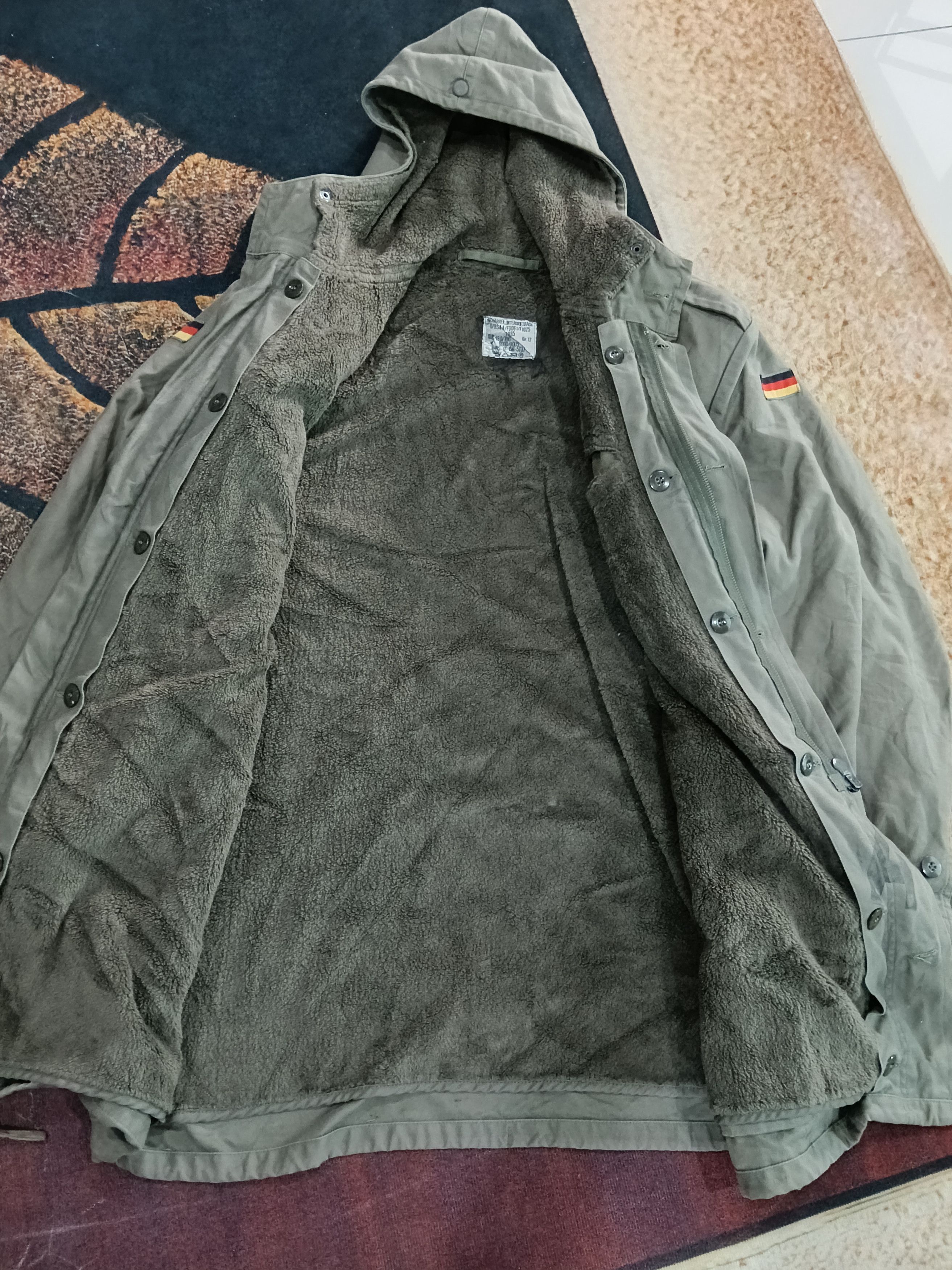 Vintage Vintage 1985 German Military Field Parka Size US L / EU 52-54 / 3 - 8 Thumbnail