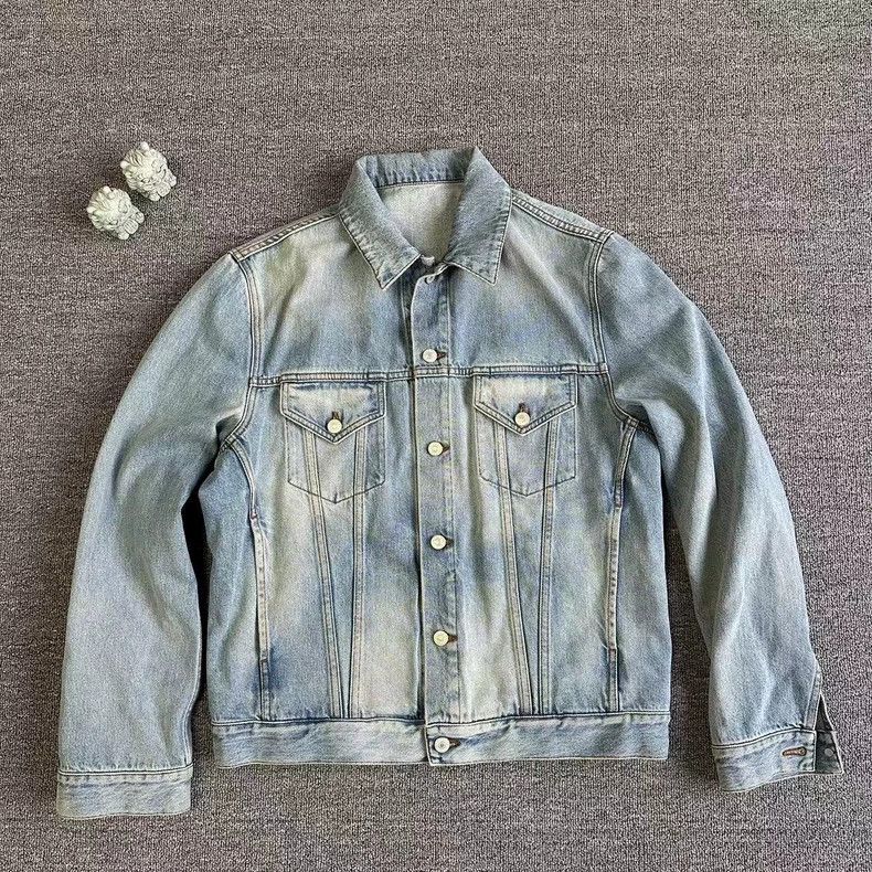 Gucci Gucci Denim jacket washed light blue embroidery 2501-Nextar Size US S / EU 44-46 / 1 - 1 Thumbnail