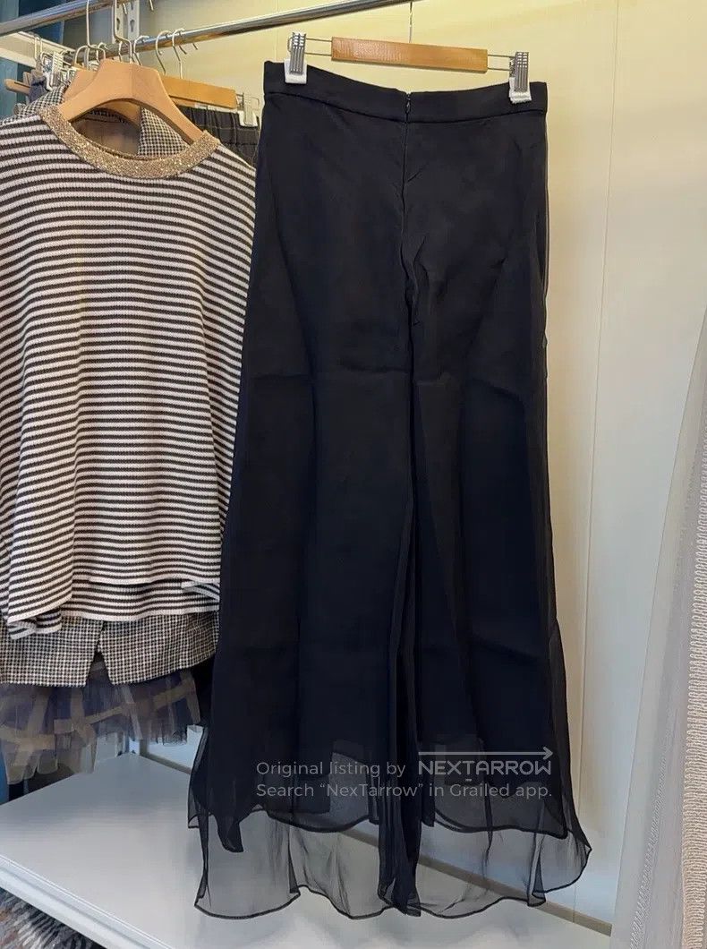 Brunello Cucinelli Brunello Cucinelli Silk Skirt Size 26" / US 2 / IT 38 - 6 Thumbnail